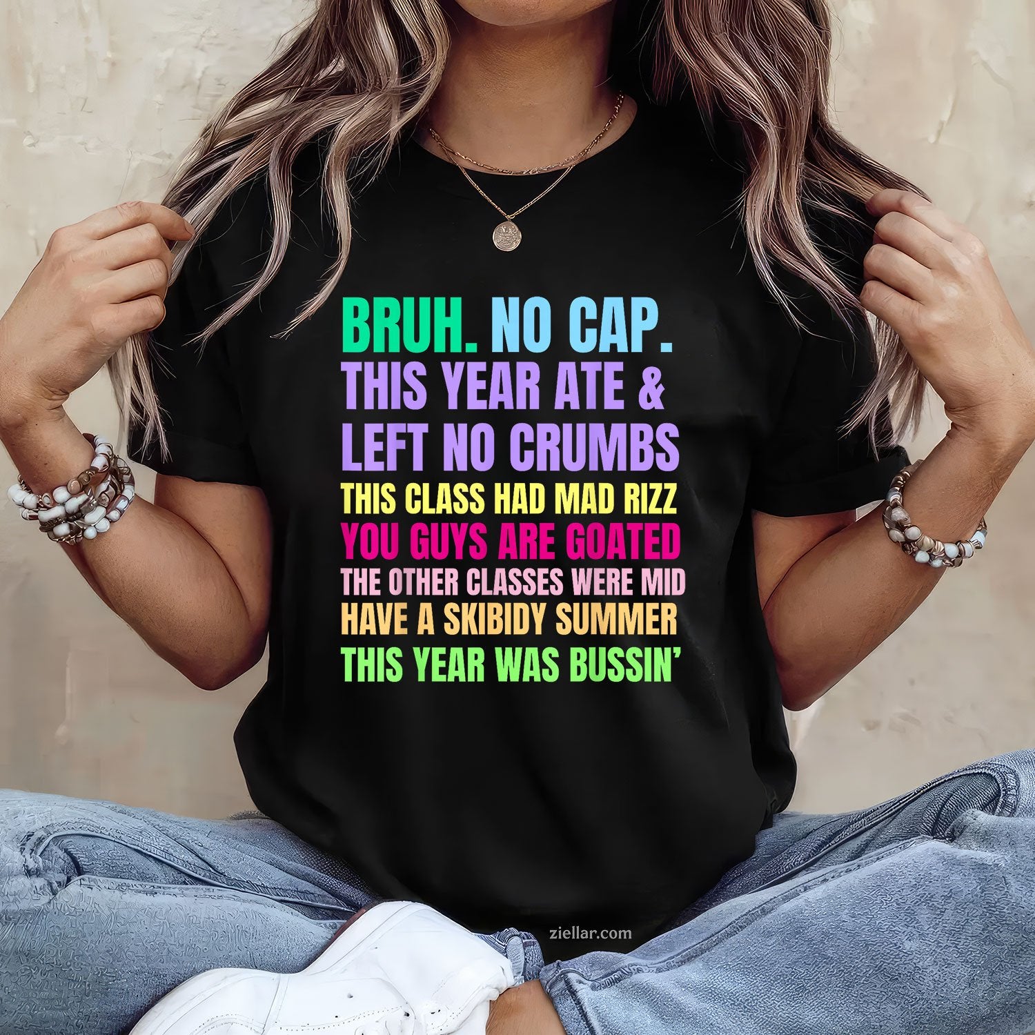 Gen A Slang Teacher Tee and T-Shirt, Funny Last Day of School 2025 Gift for Educators