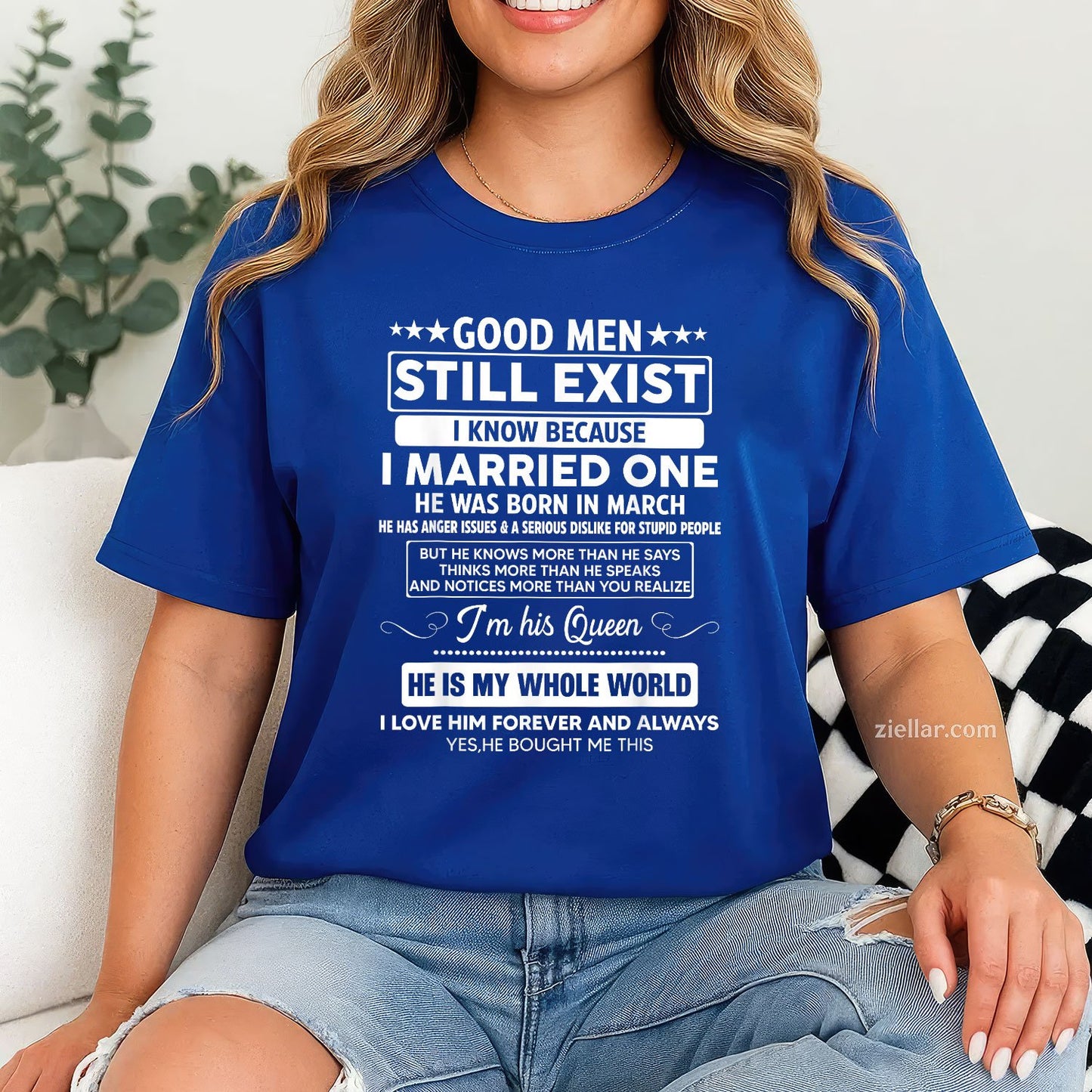 Good Men Still Exist March Birthday Tee and T-Shirt, Funny T-Shirt Gift for Men Adults