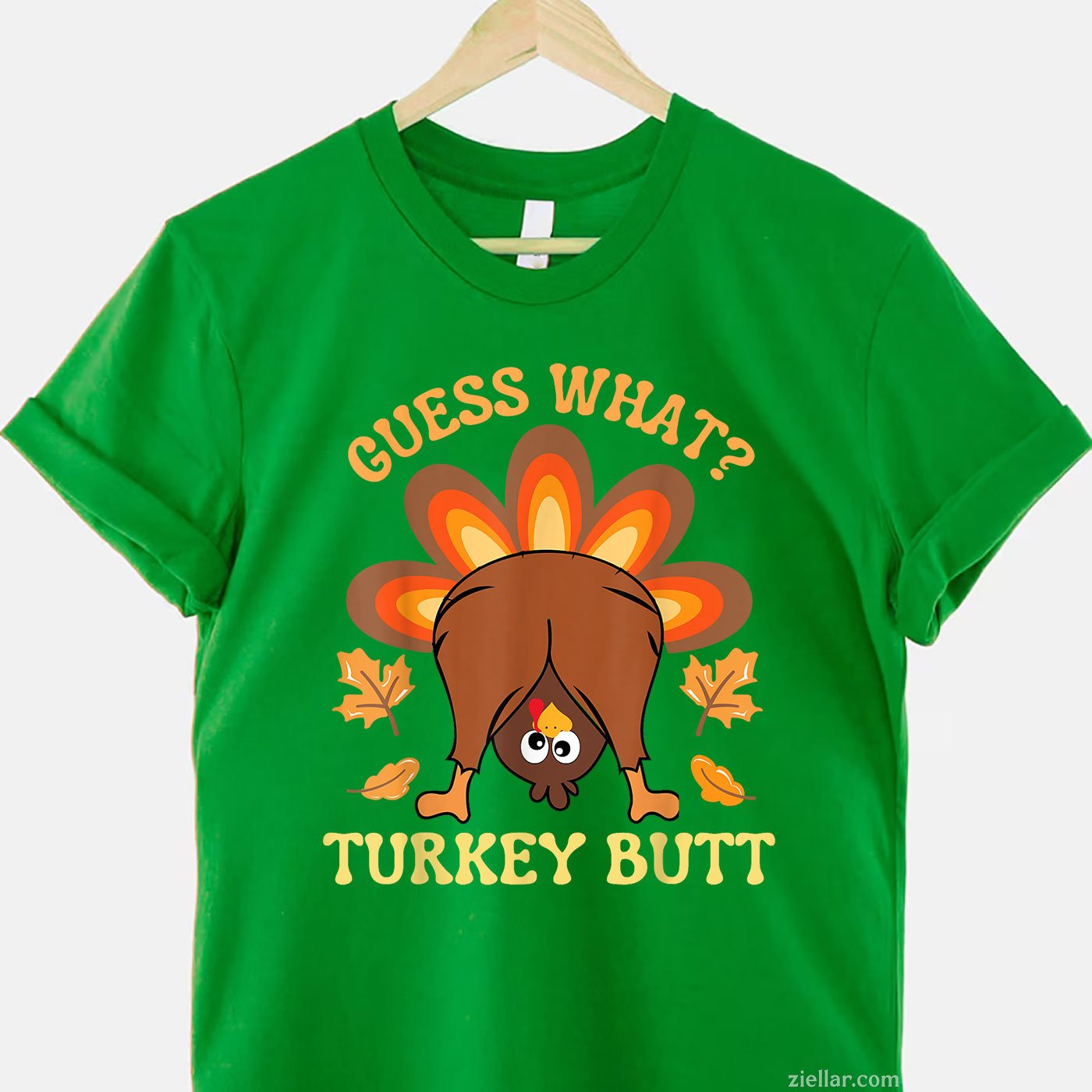 Guess What_ Turkey Butt Tee and T-Shirt, Funny Thanksgiving Joke T-Shirt for Men and Women