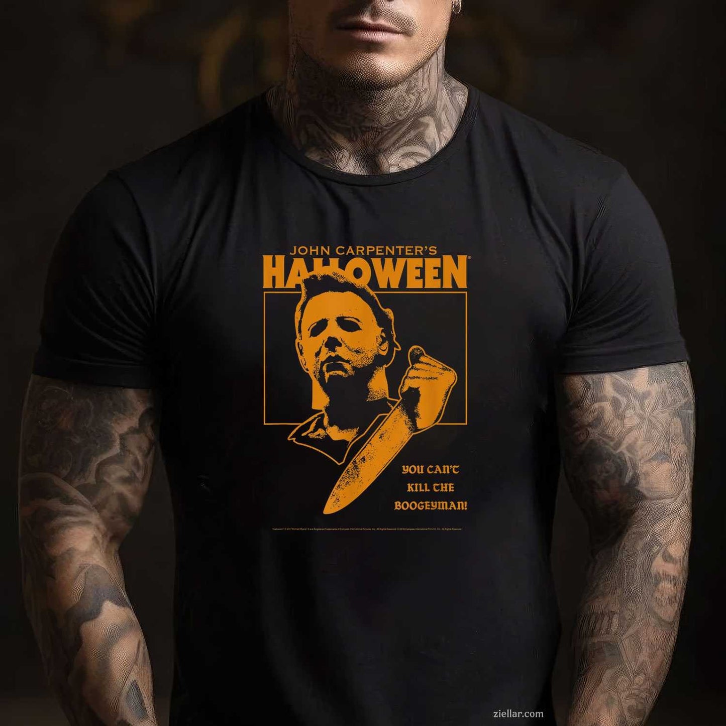 Halloween You Can't Kill the Boogeyman! Tee, Halloween T-Shirt for Men Women Adults Unisex, Classic Fit Unisex Design, Everyday Wear Essential