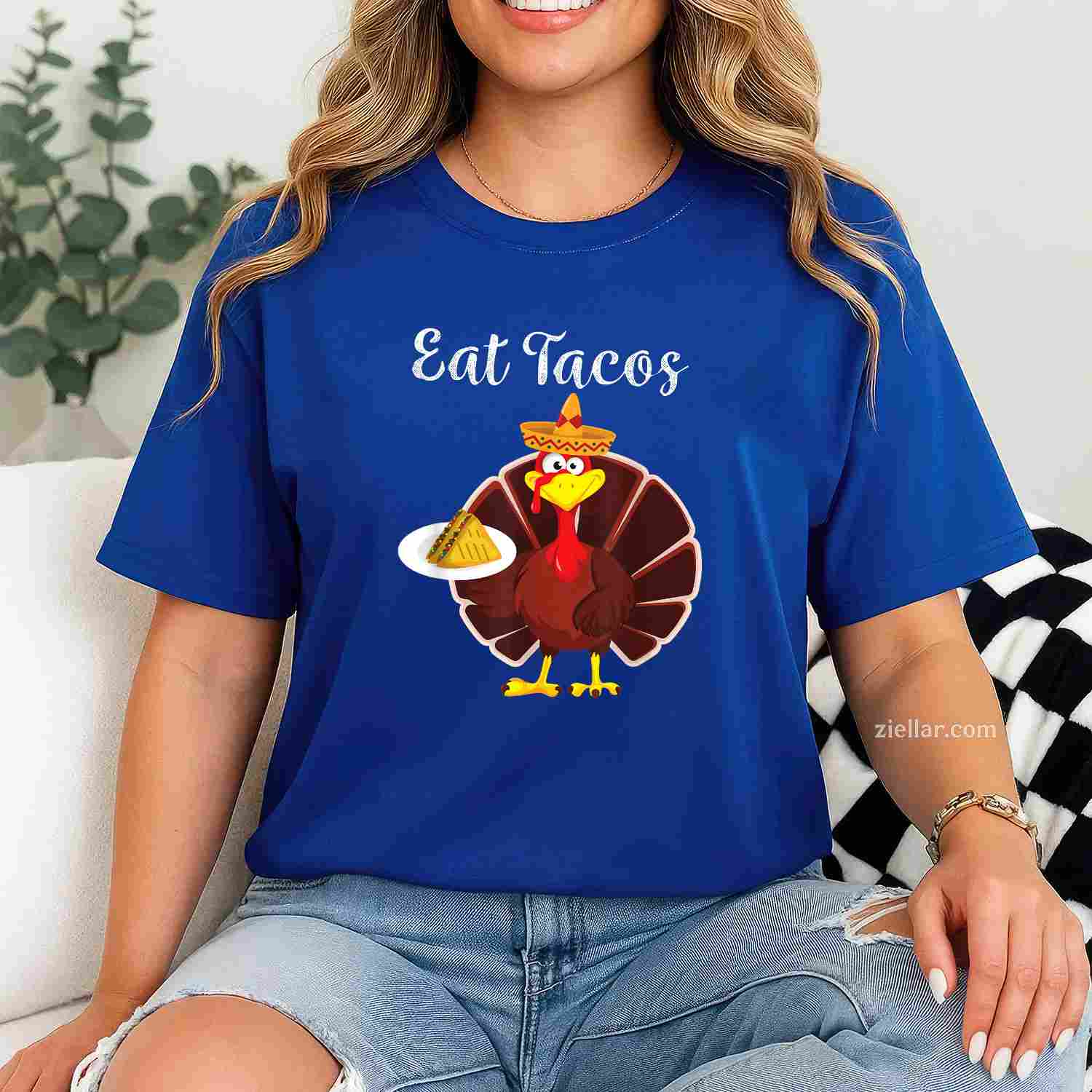 Happy Hallothanksmas Halloween Thanksgiving Christmas T-Shirt And Tee For All