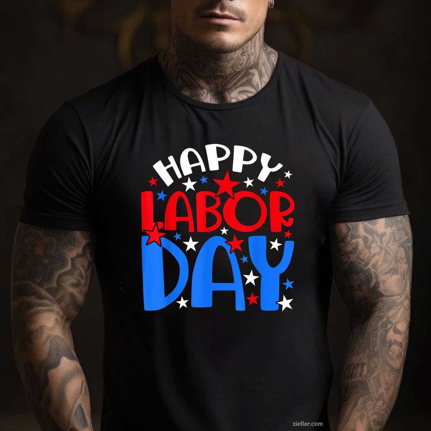Happy Labor Day Men Women T-Shirt Tee Birthday Gift Outfit Casual Wear Trendy Style