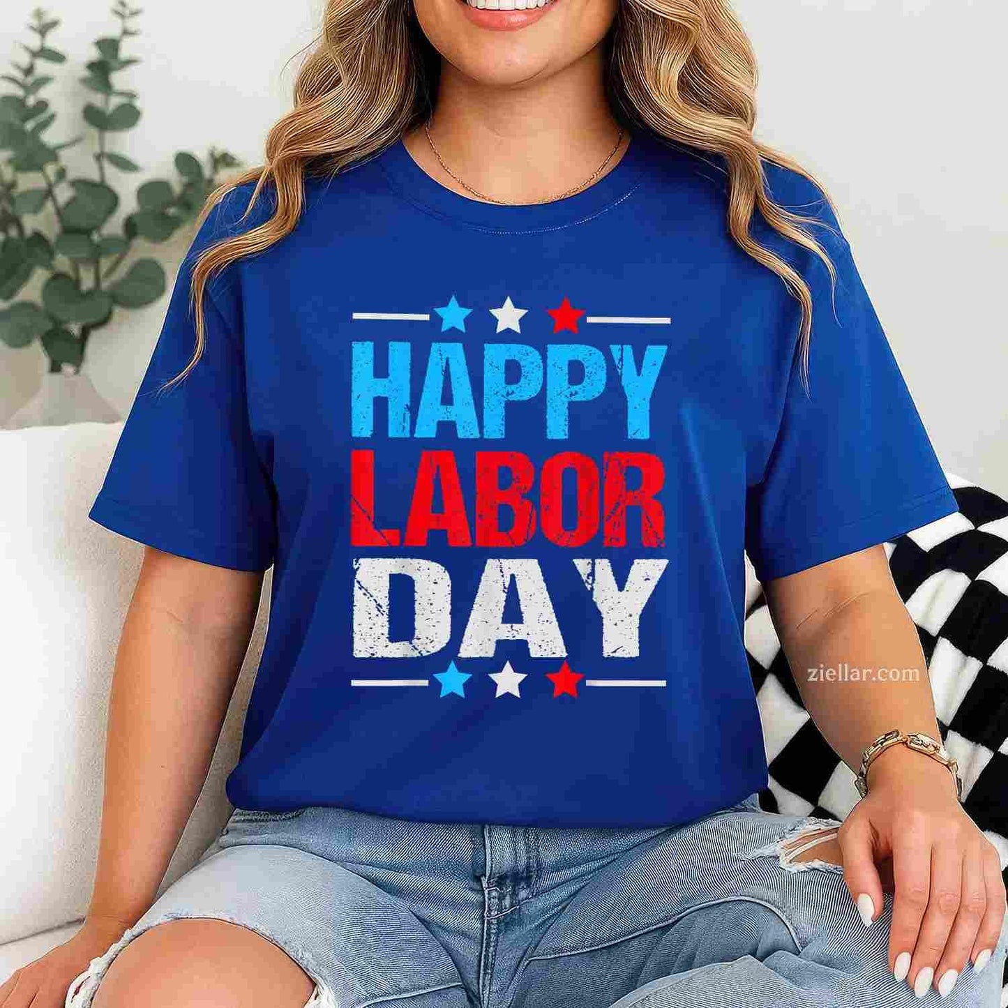 Happy Labor Day Shirt Patriot Happy Labor Day Men Women T-Shirt Tee