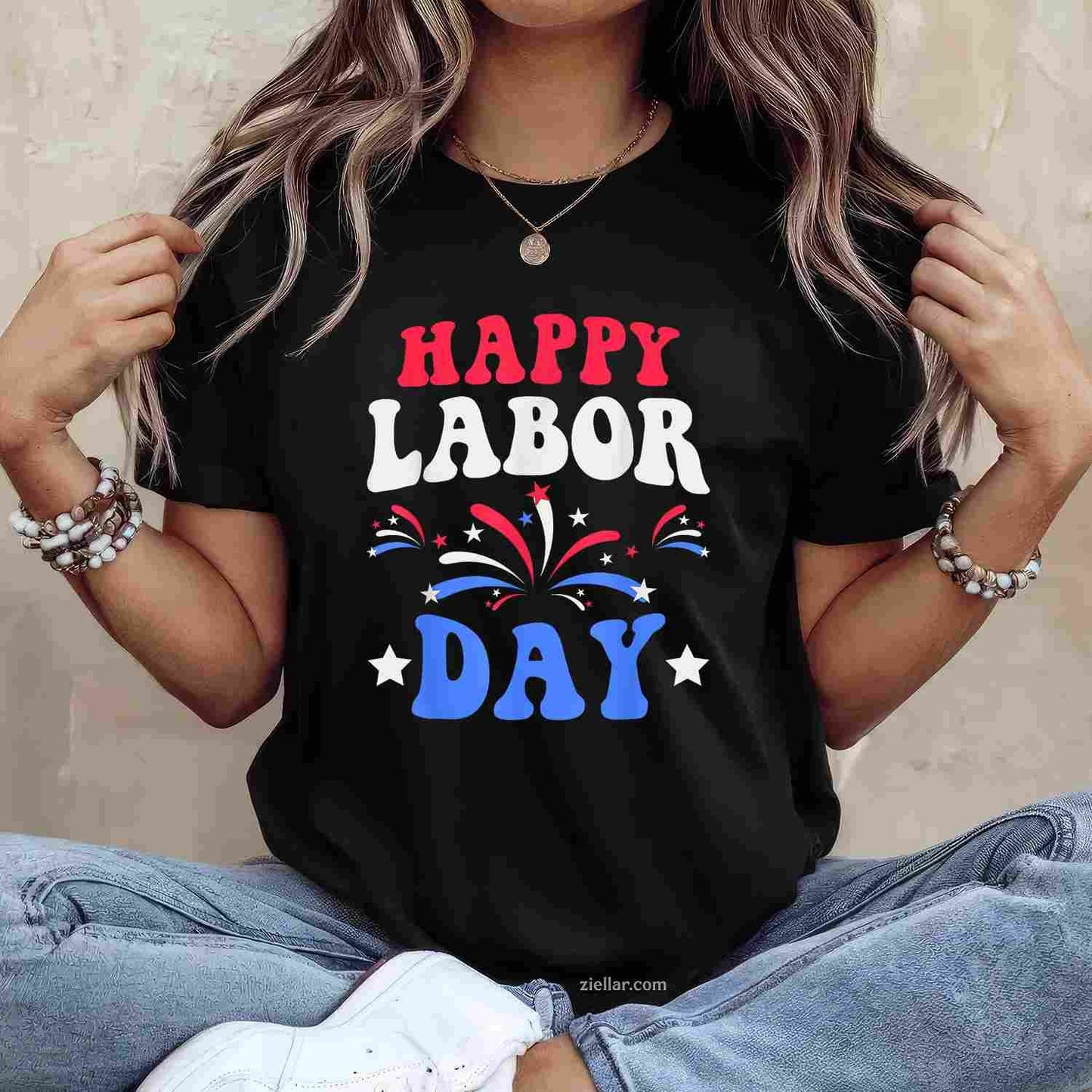 Happy Labor Day Men Women T-Shirt Tee Birthday Gift Outfit Casual Wear Trendy Style Limited Edition