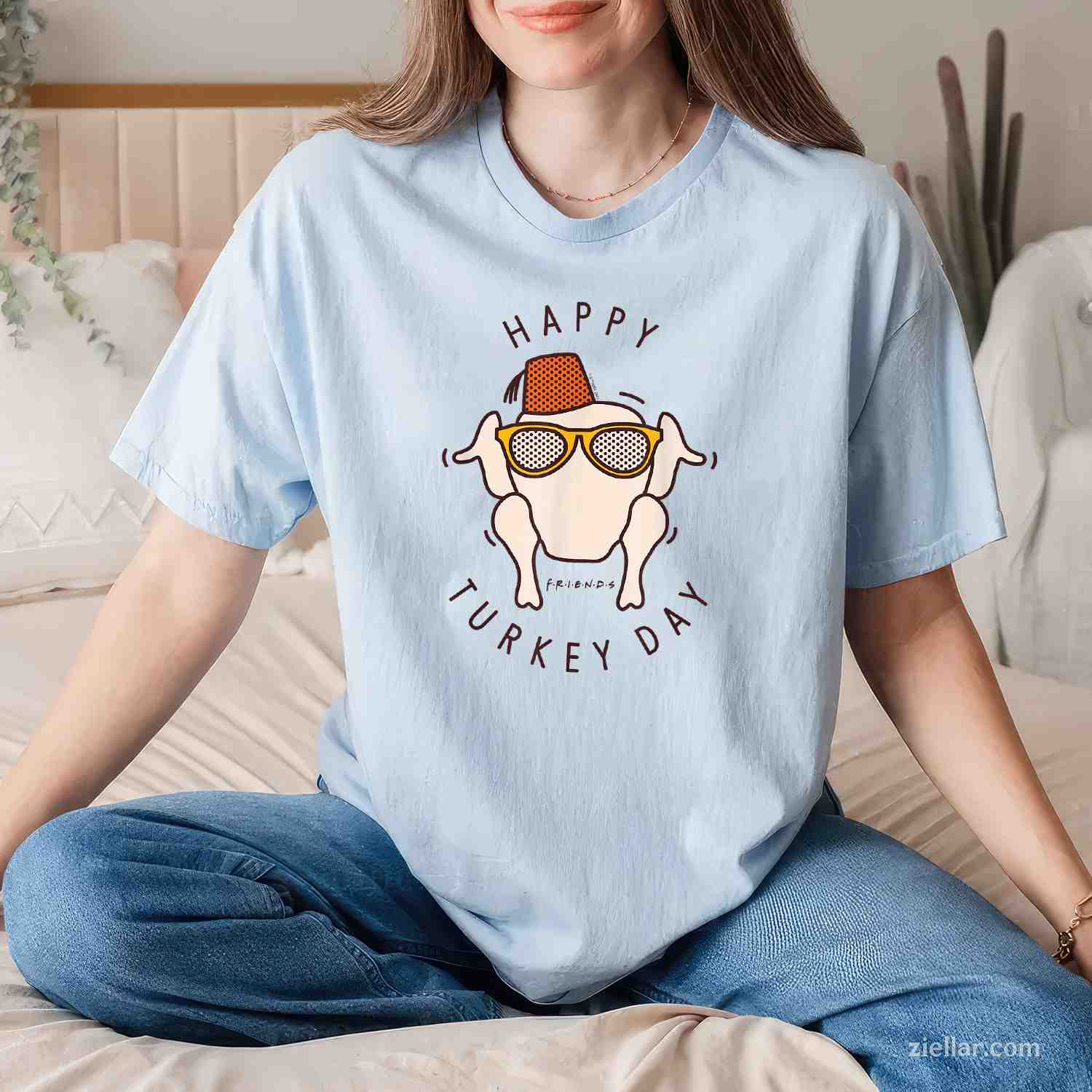 Happy Thanksgiving Day Turkey Thankful Men Women Unisex T-Shirt And Tee
