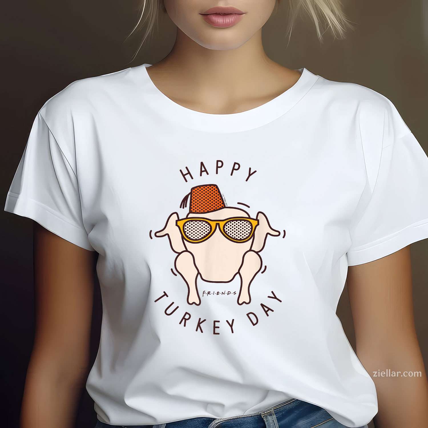 Happy Thanksgiving Day Turkey Thankful Men Women Unisex T-Shirt And Tee