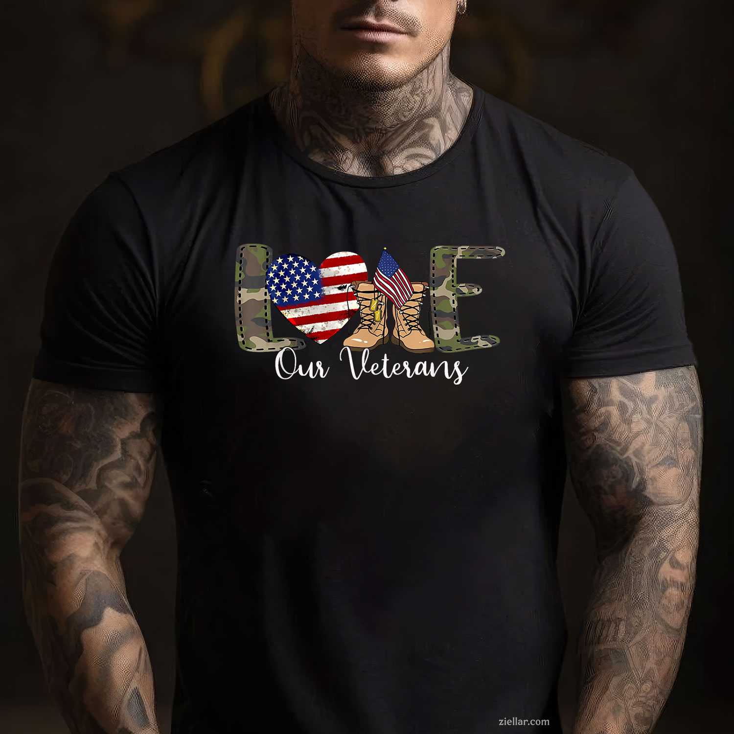 Honoring All Who Served Thank You Veterans Day T-Shirt And Tee For Patriotic Adults