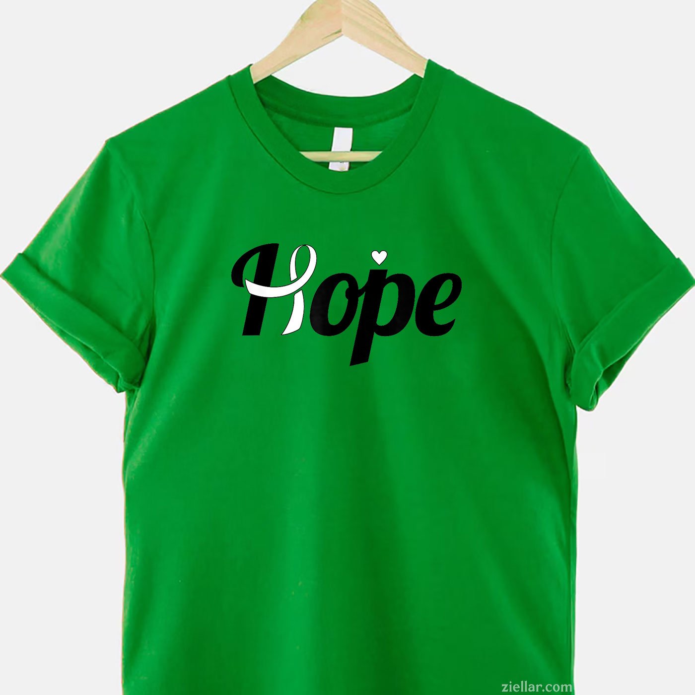 Hope - Lung Cancer Shirt Gift For Lung Cancer Support T-Shirt
