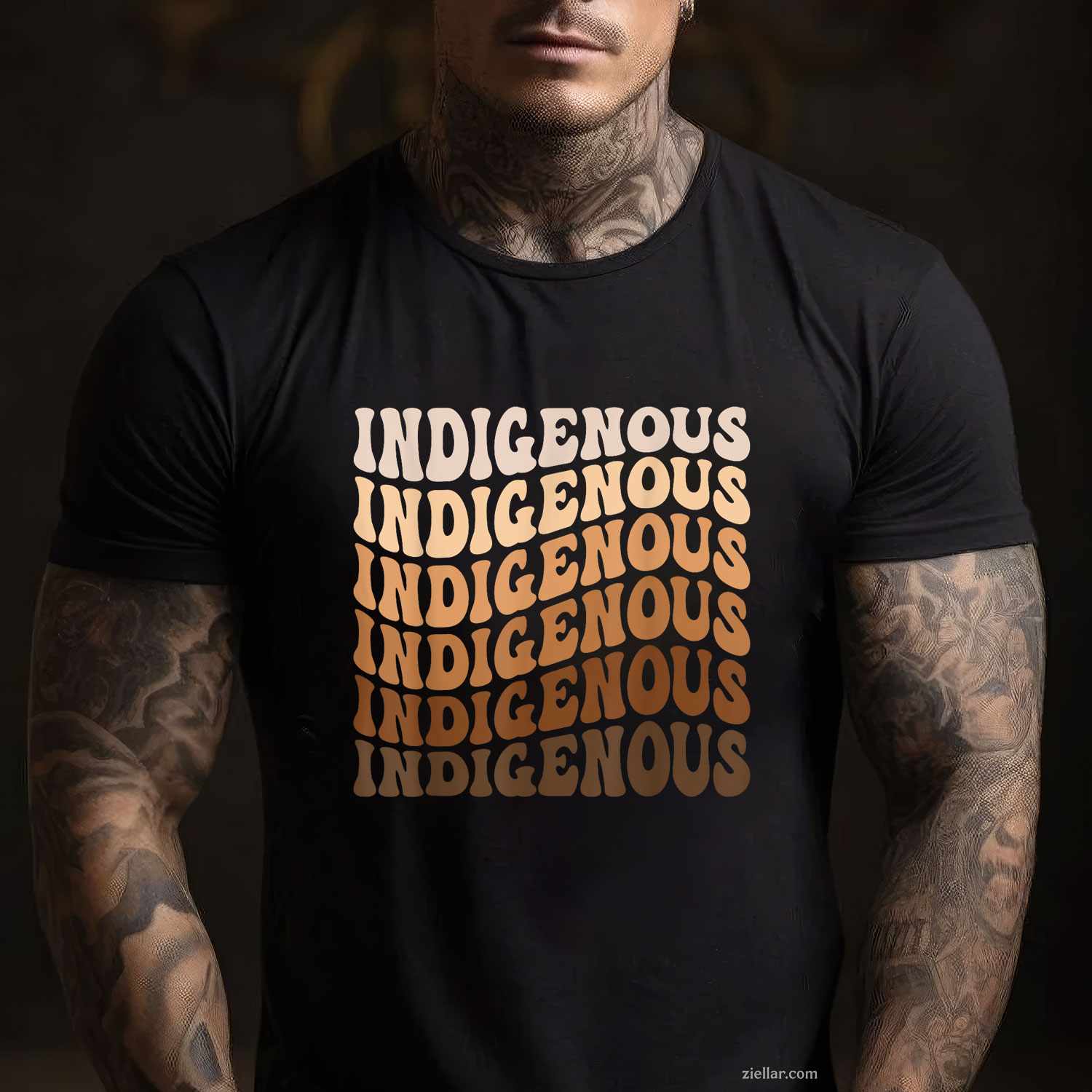 Hummingbird Indian Tribal Art Indian Indigenous T-Shirt And Tee For Adults