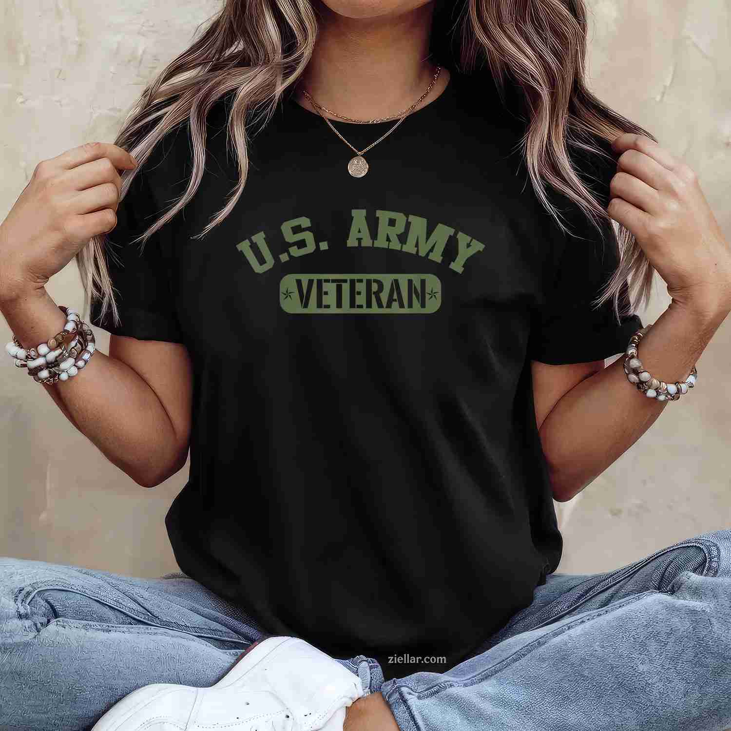 I Am A Veteran Like My Father Before Me Military T-Shirt And Tee For Adults