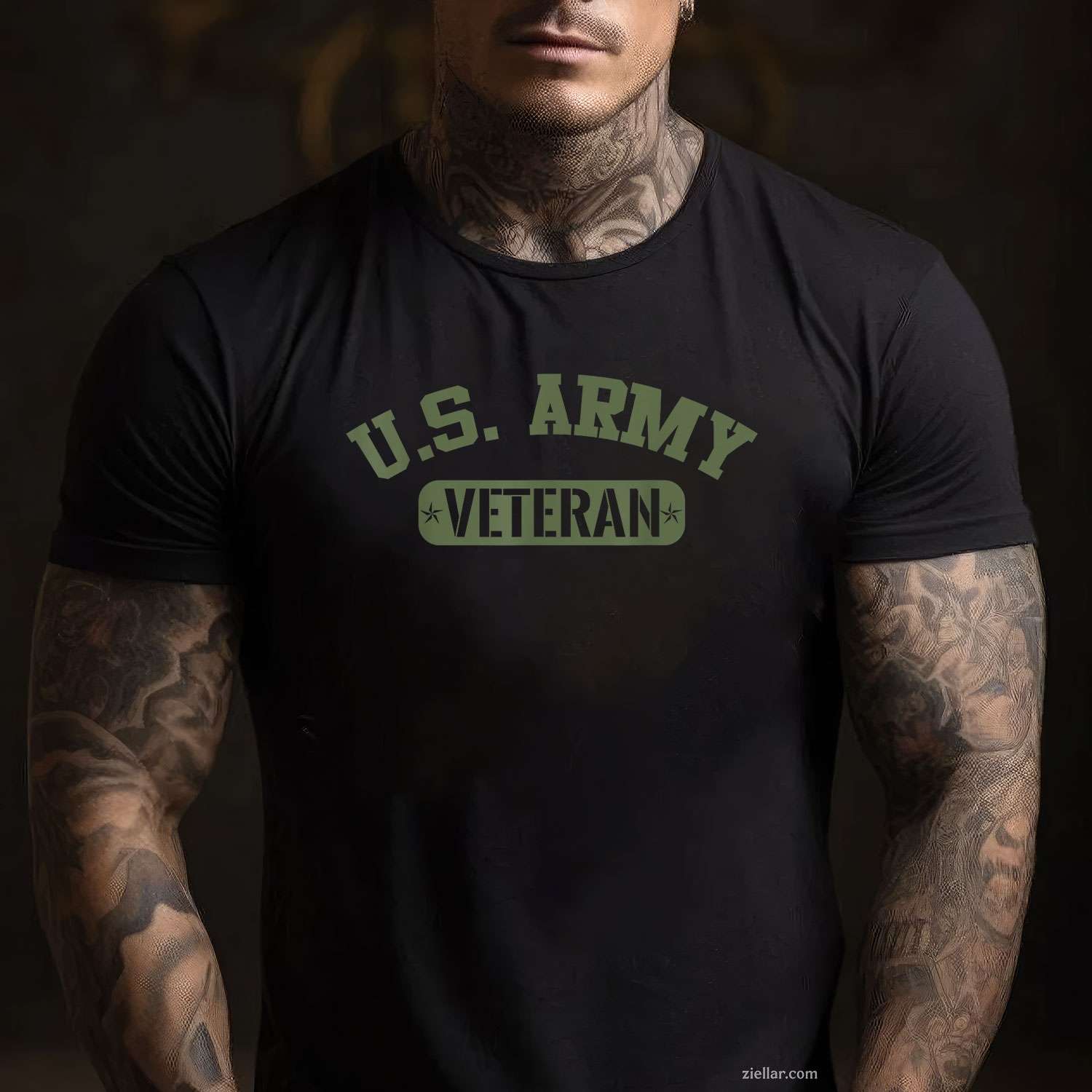 I Am A Veteran Like My Father Before Me Military T-Shirt And Tee For Adults