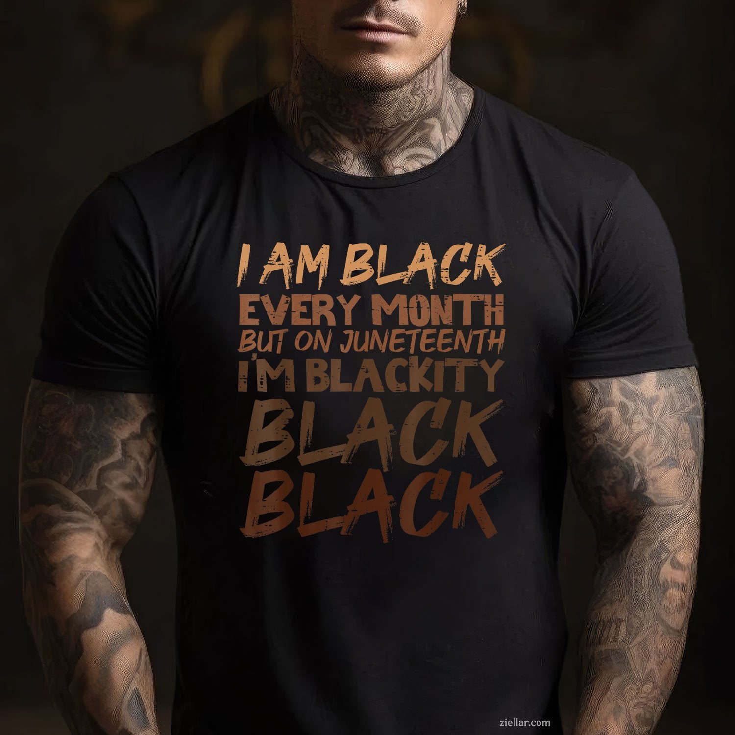 I Am Black Every Month Juneteenth Blackity Men Women