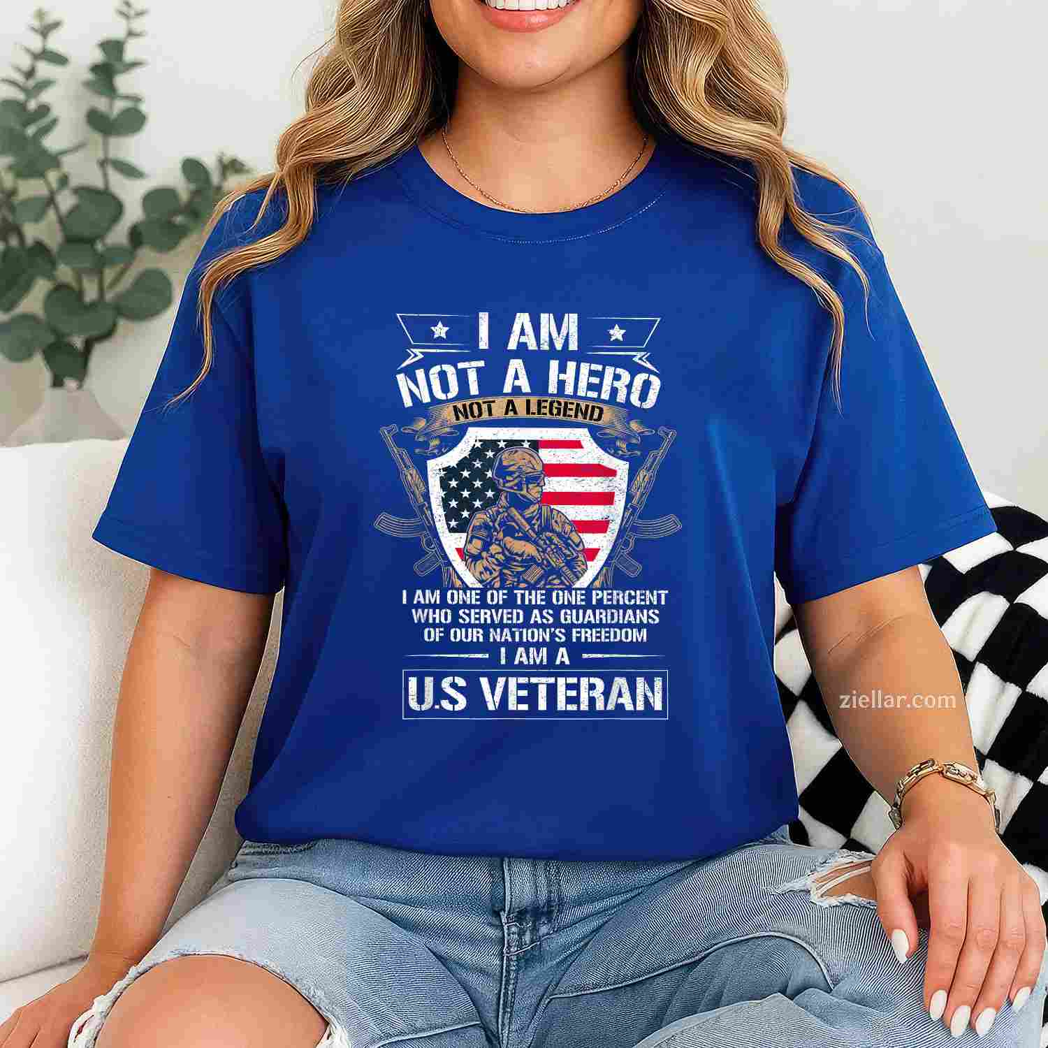 I Am Not A Hero Not A Legend I Am A Us Veteran T-Shirt And Tee For Adults