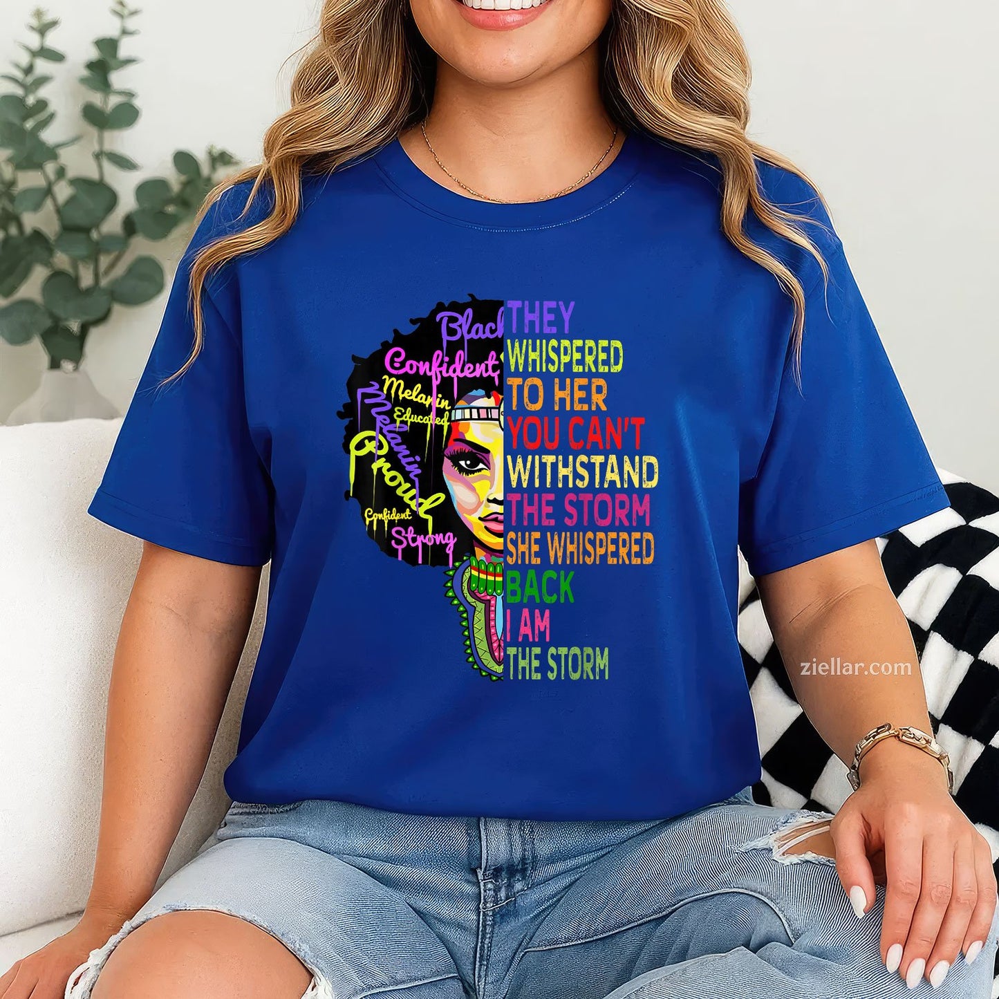 I Am The Storm Outfit Juneteenth Women Black