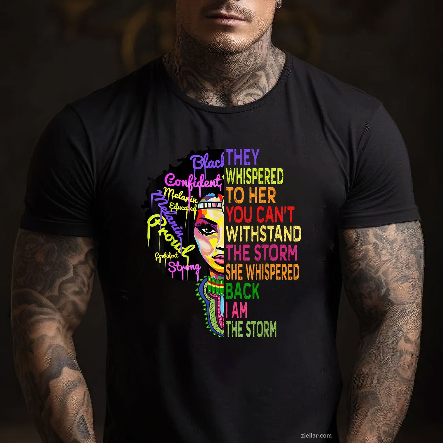 I Am The Storm Outfit Juneteenth Women Black