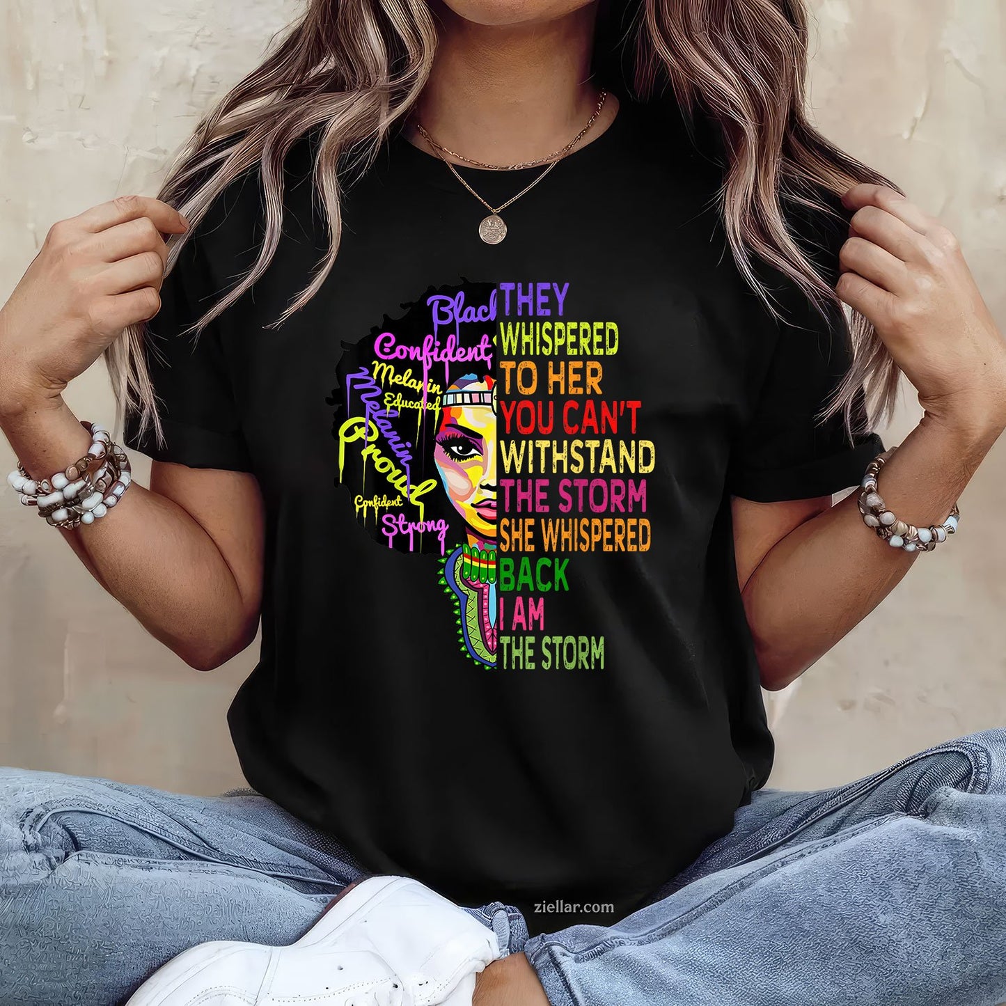I Am The Storm Outfit Juneteenth Women Black