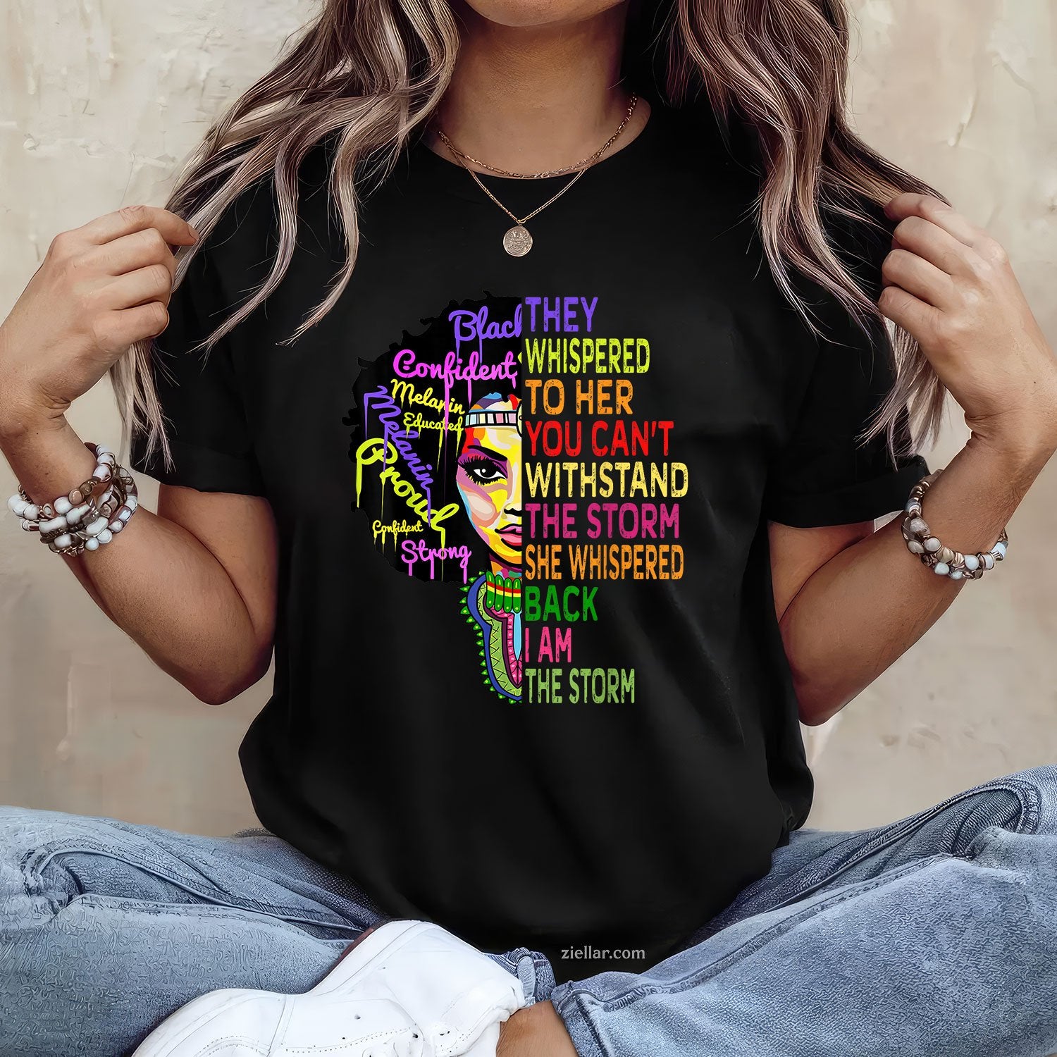 I Am The Storm Outfit Juneteenth Women Black