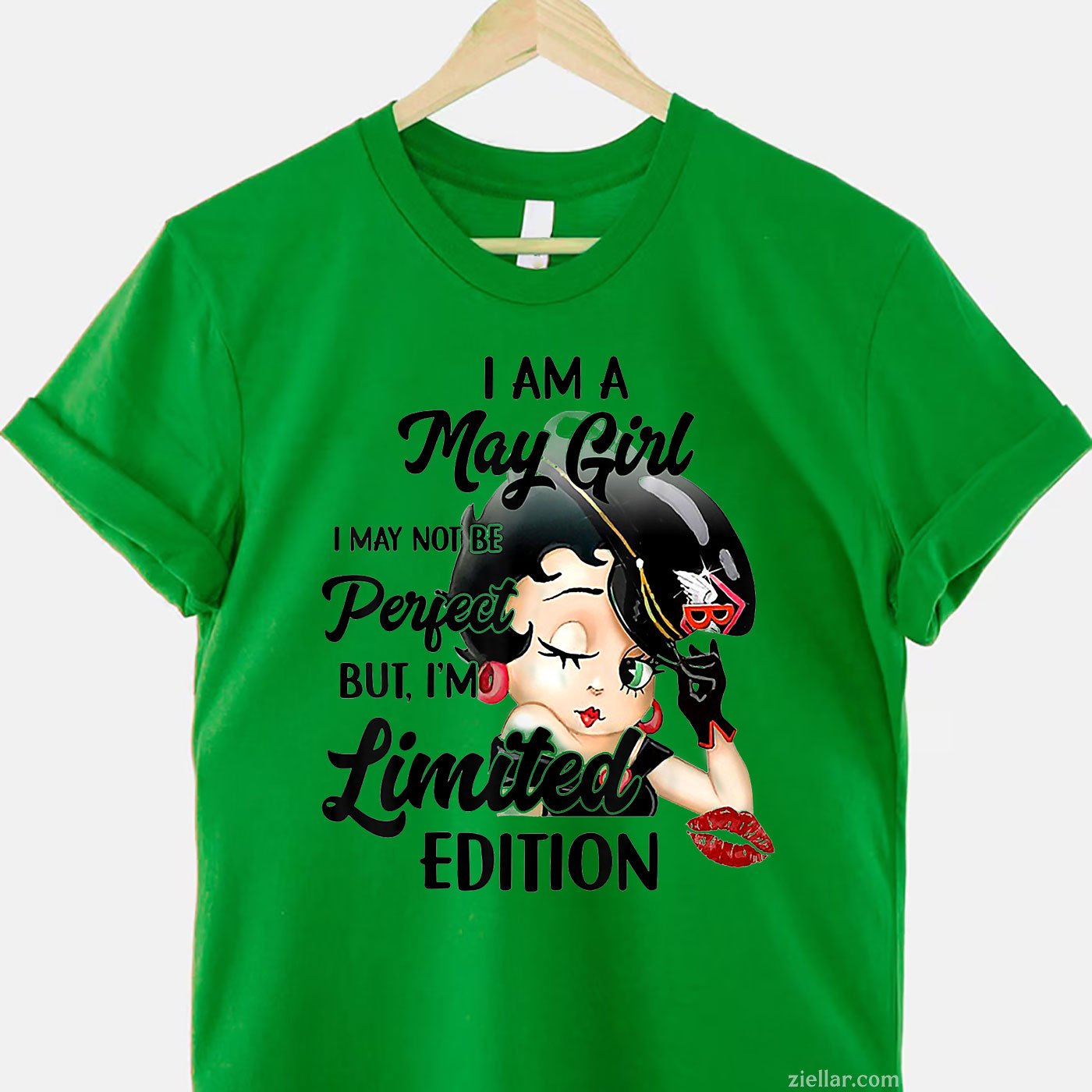 I Am a May Girl Tee and T-Shirt, Limited Edition Birthday T-Shirt Gift for Women Adults