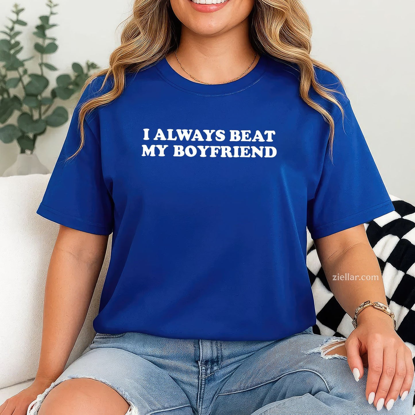 I Have My Boyfriend Always Funny Relationship Valentine Tee and T-Shirt, Funny Relationship Gift T-Shirt for Couples and Adults