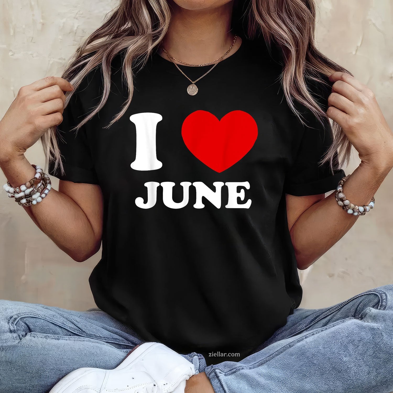 I Love June Heart