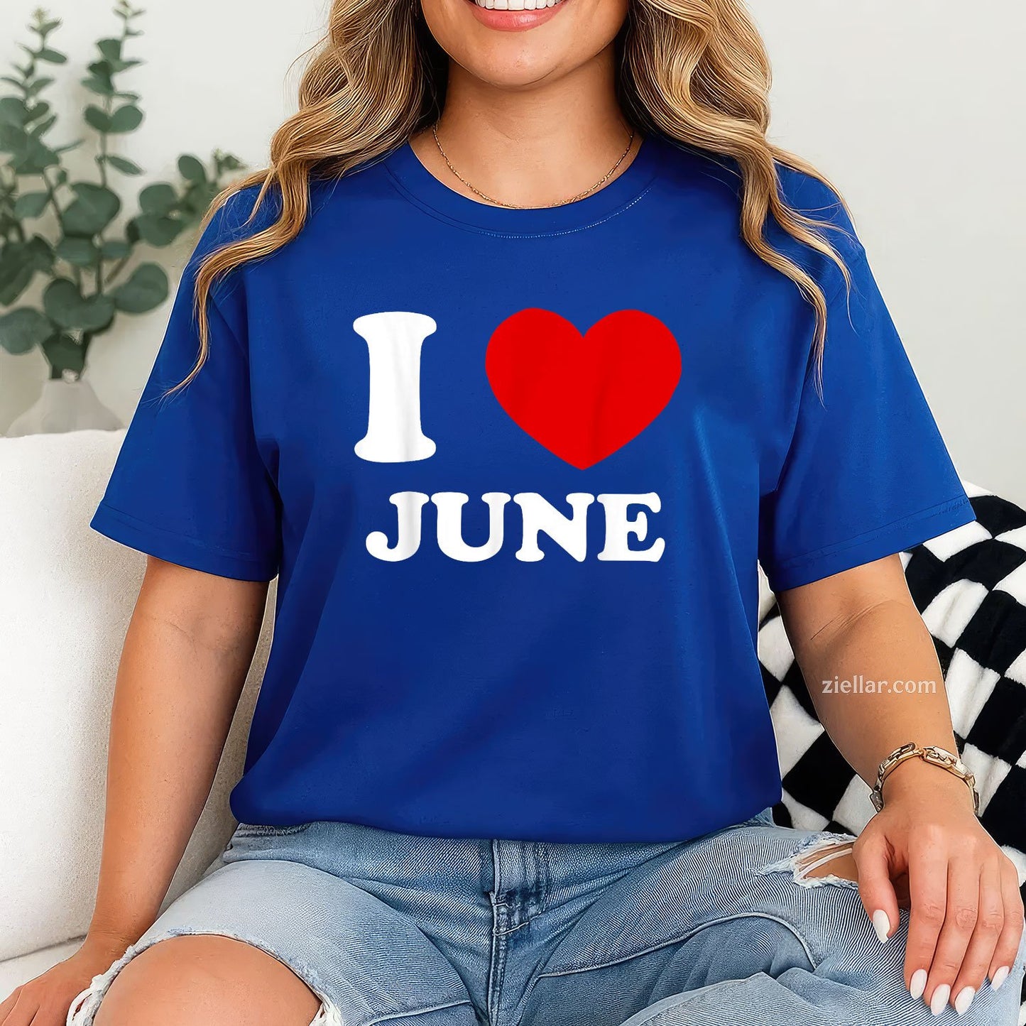 I Love June Heart