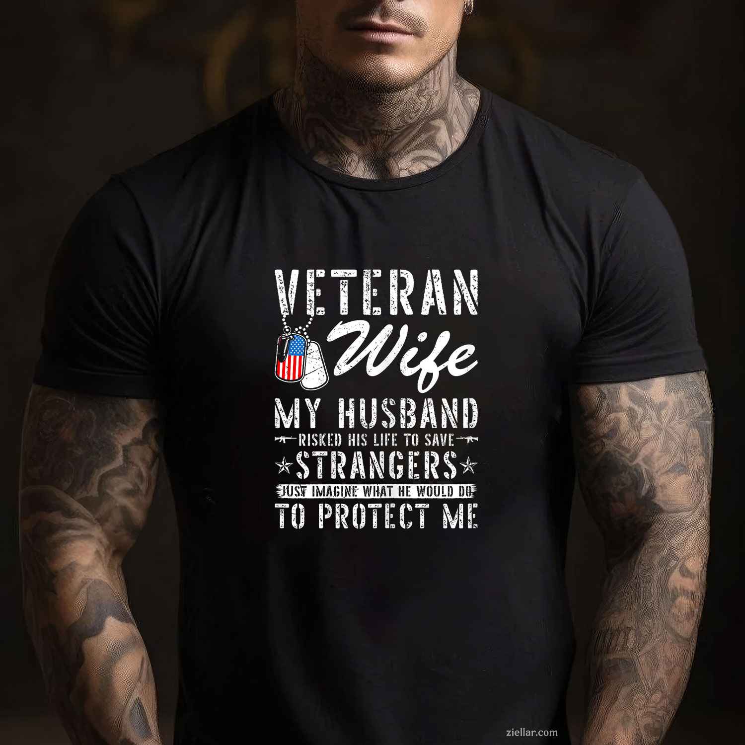 I'M A Grumpy Old Veteran Funny Army Us Flag Grandpa T-Shirt And Tee For Men