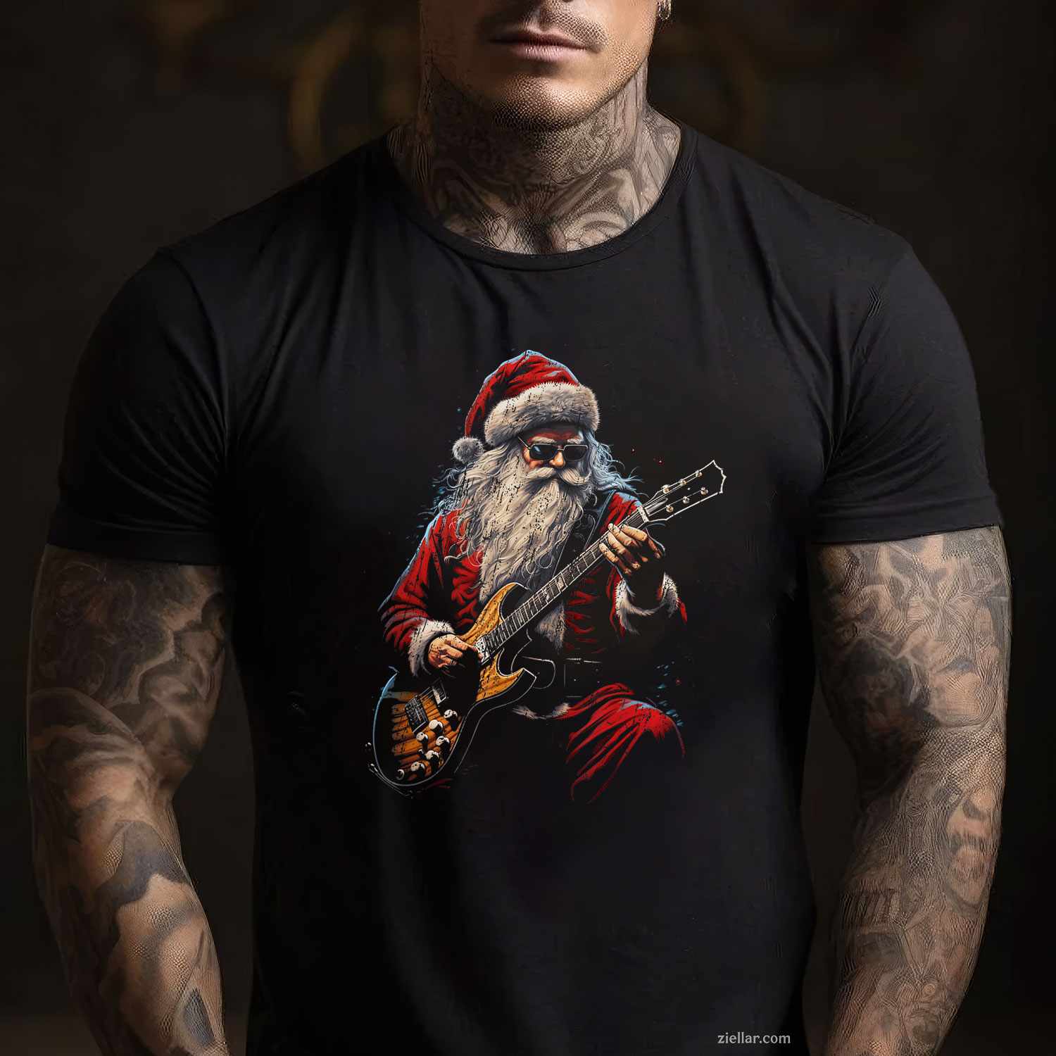I'M The American Football Elf Christmas Matching Pajama T-Shirt, A Christmas American Football Elf Tee For Adults