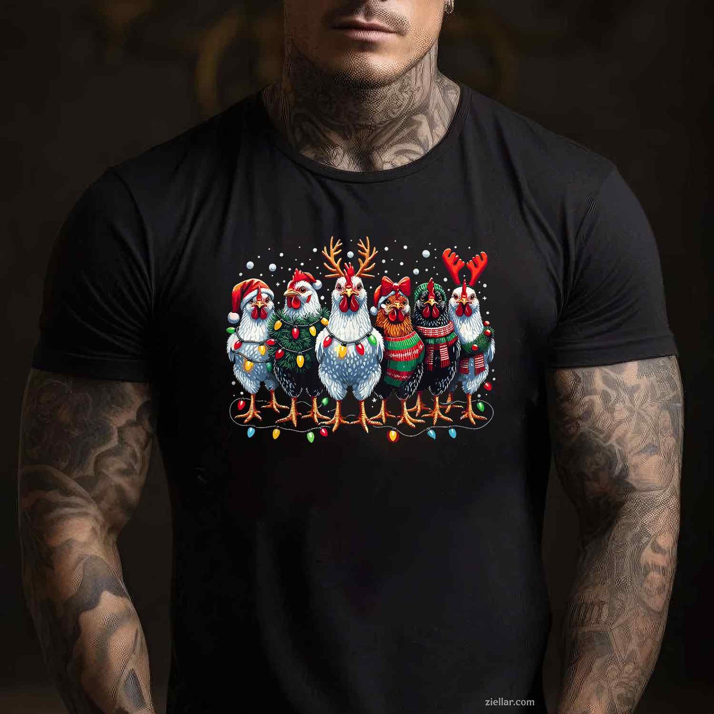 I Want A Squirrel For Christmas Three Santa Rodents In Socks T-Shirt, A Funny Squirrel For Christmas Tee