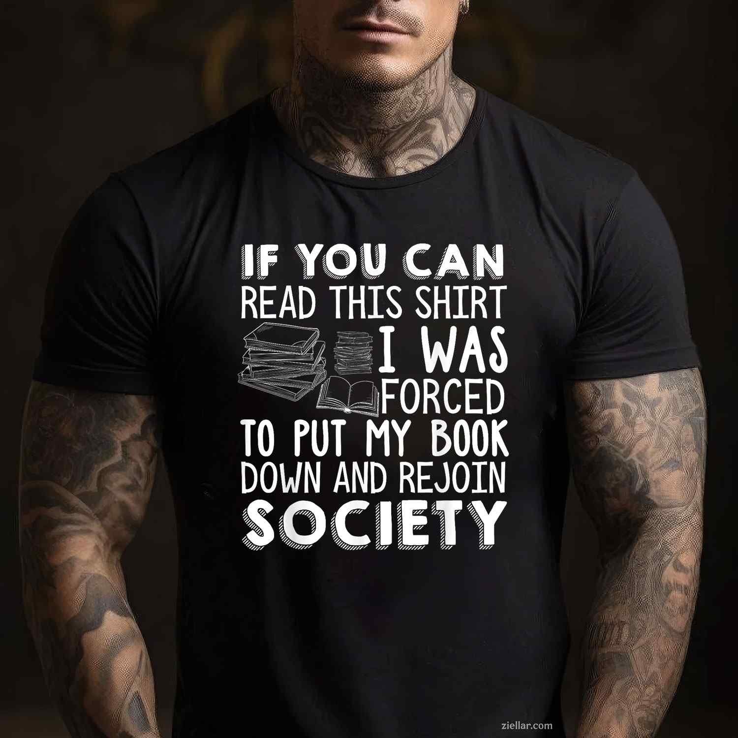 If You Can Read This Book Lovers Novel Reading Funny T-Shirt