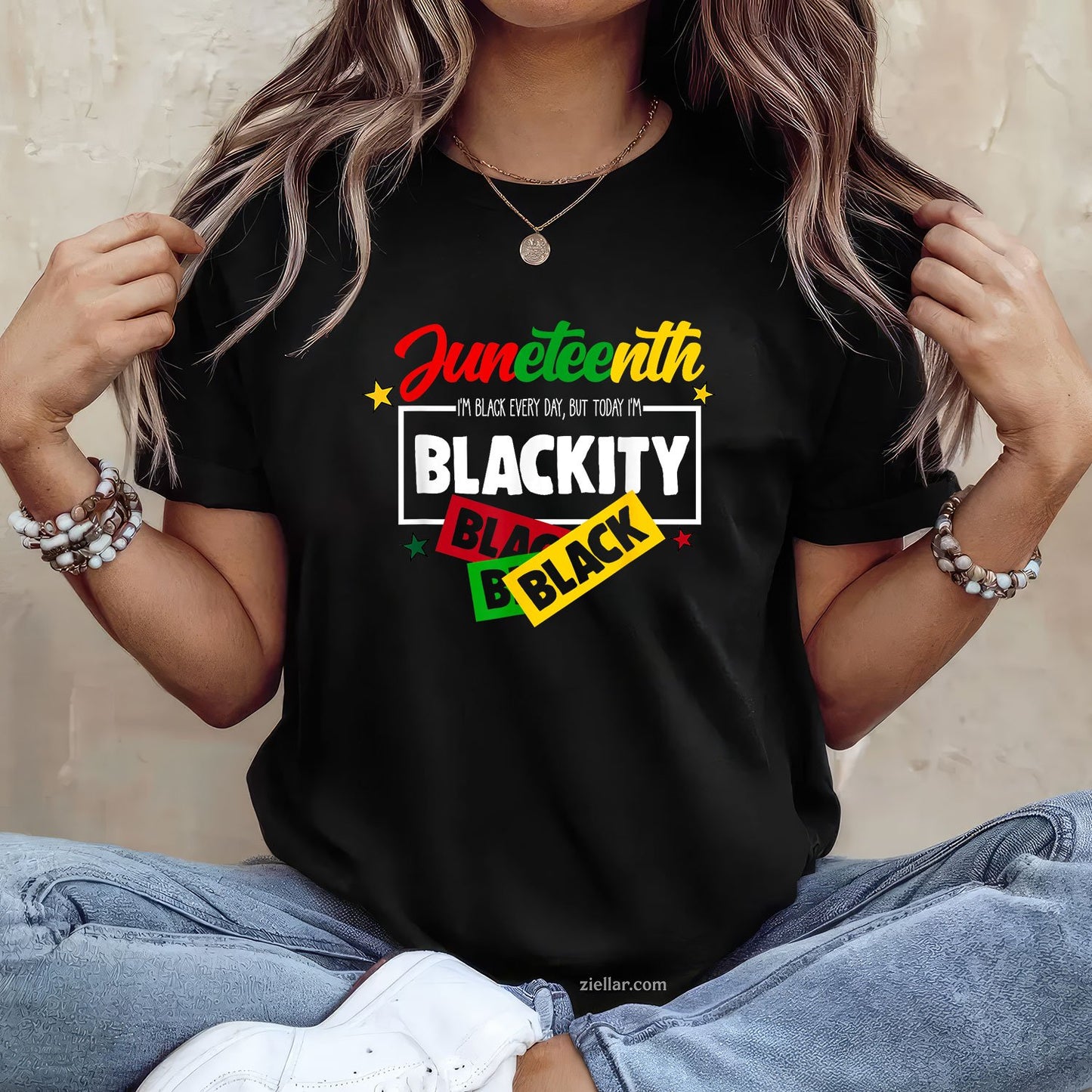 Im Black Every Day But Today Blackity Juneteenth