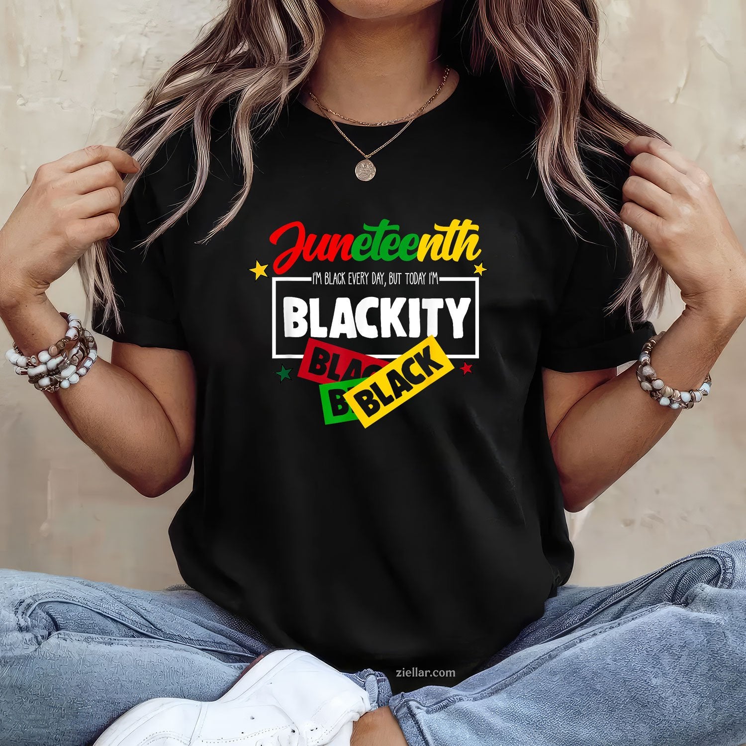 Im Black Every Day But Today Blackity Juneteenth
