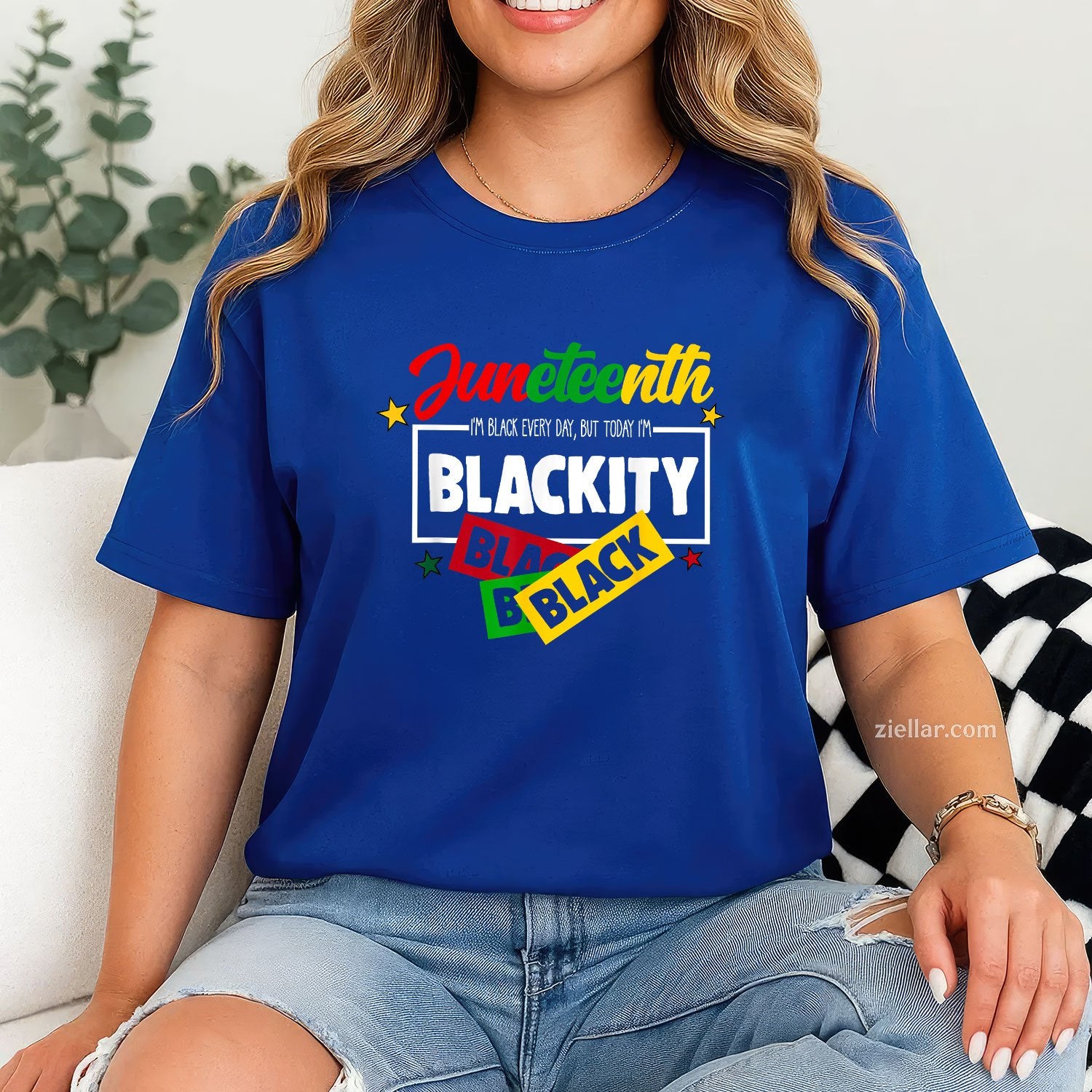 Im Black Every Day But Today Blackity Juneteenth