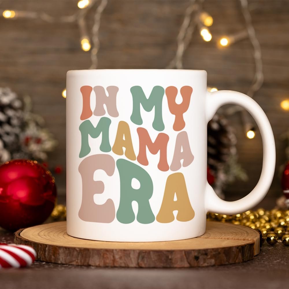 In My Mama Era Mug, New Mom, Pregnancy, Baby Shower Mother's Day Coffee Gift 11 Oz