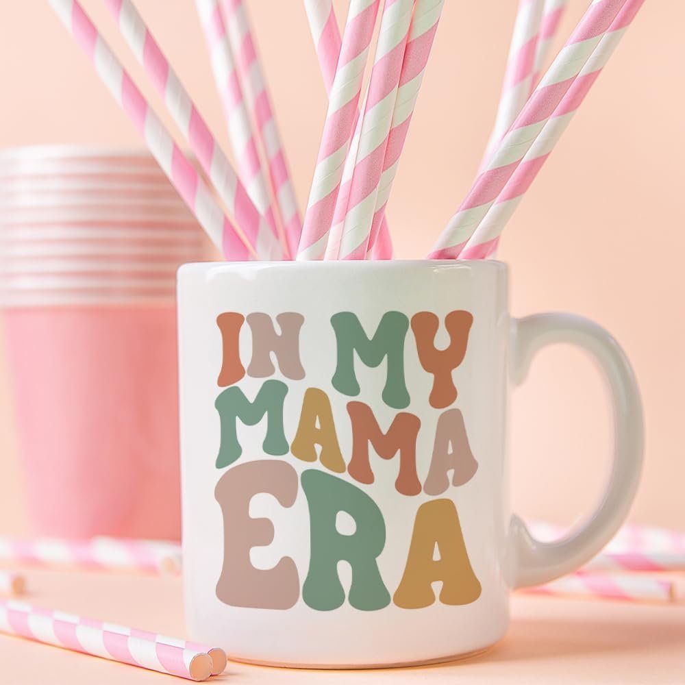 In My Mama Era Mug, New Mom, Pregnancy, Baby Shower Mother's Day Coffee Gift 11 Oz
