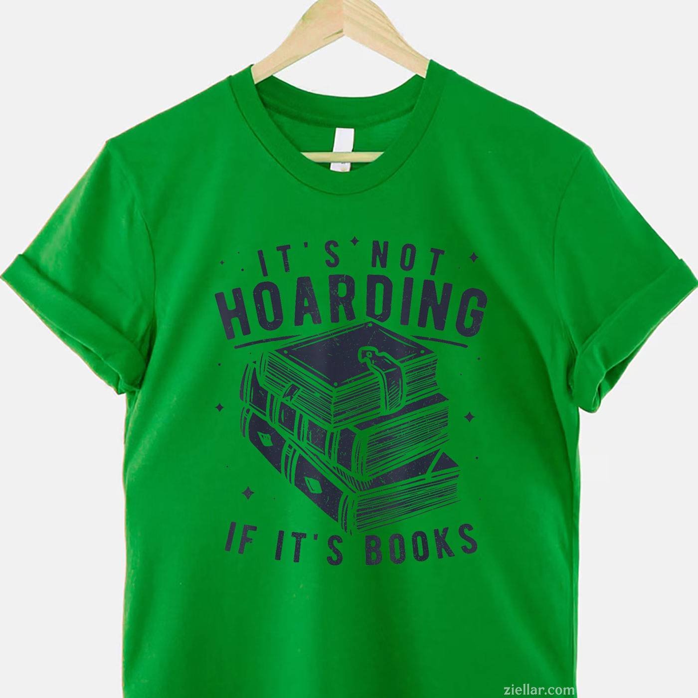 It's Not Hoarding If It's Books Book Lover Readers T-Shirt