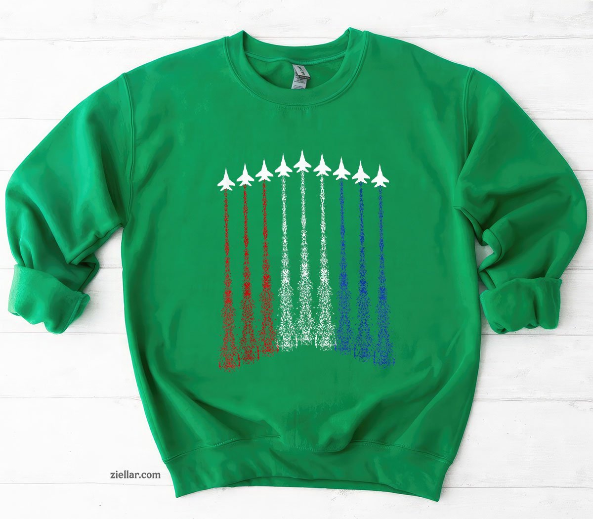 Jets 4th Of July For Men USA Patriotic Boys Graphic Sweatshirt, Independence Day Gift