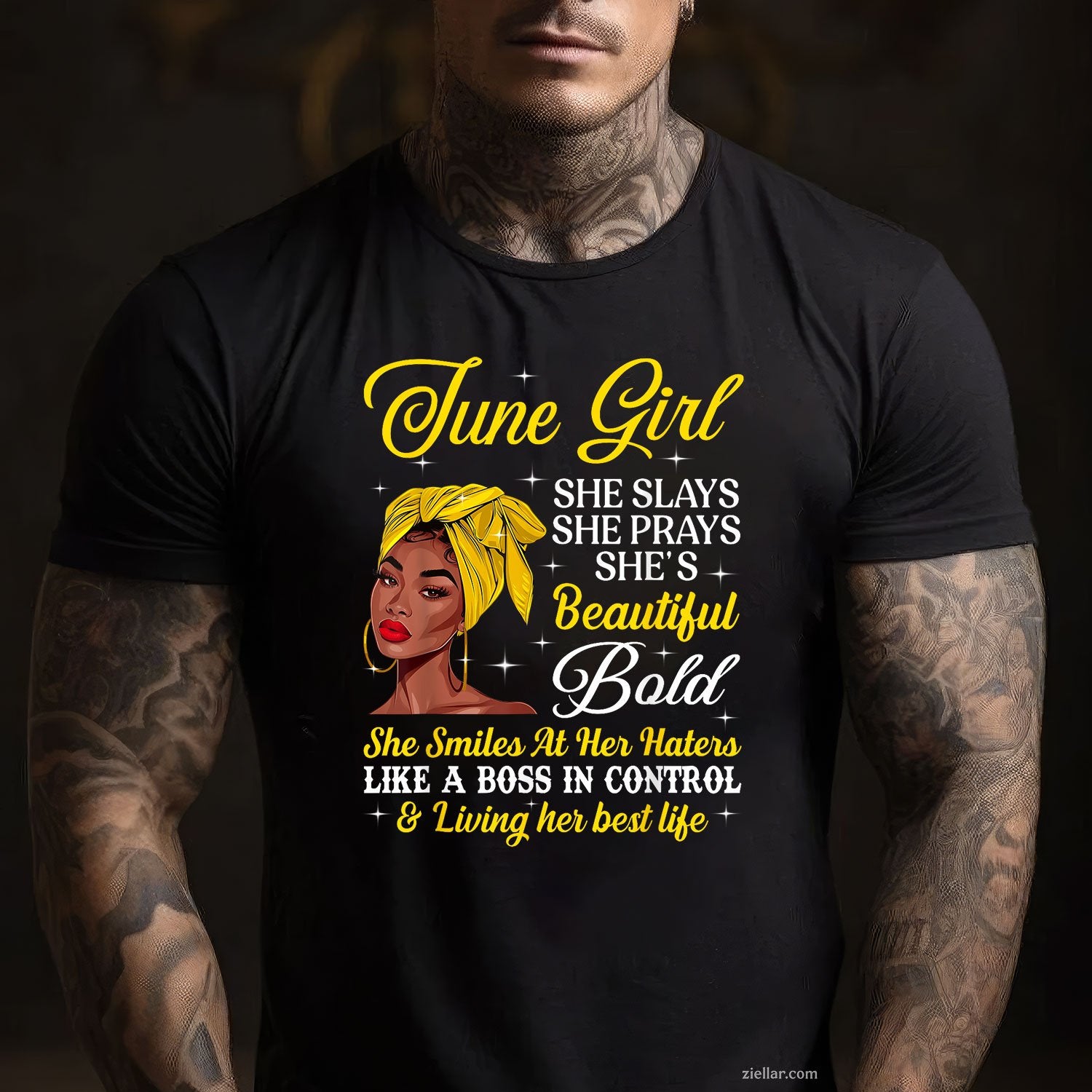 June Black Woman Afro Girl Slay Beautiful Birthday Queen