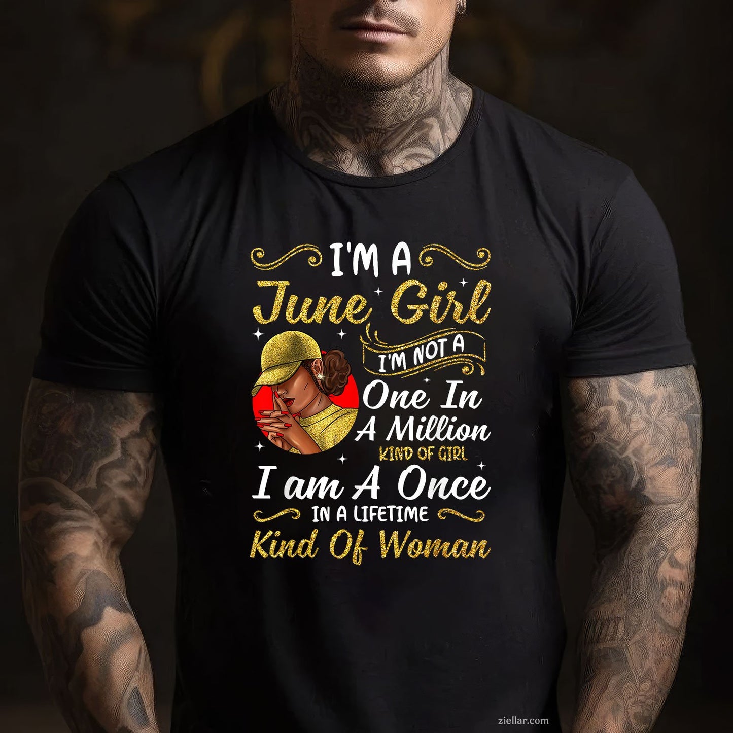 June Black Girl Woman African American
