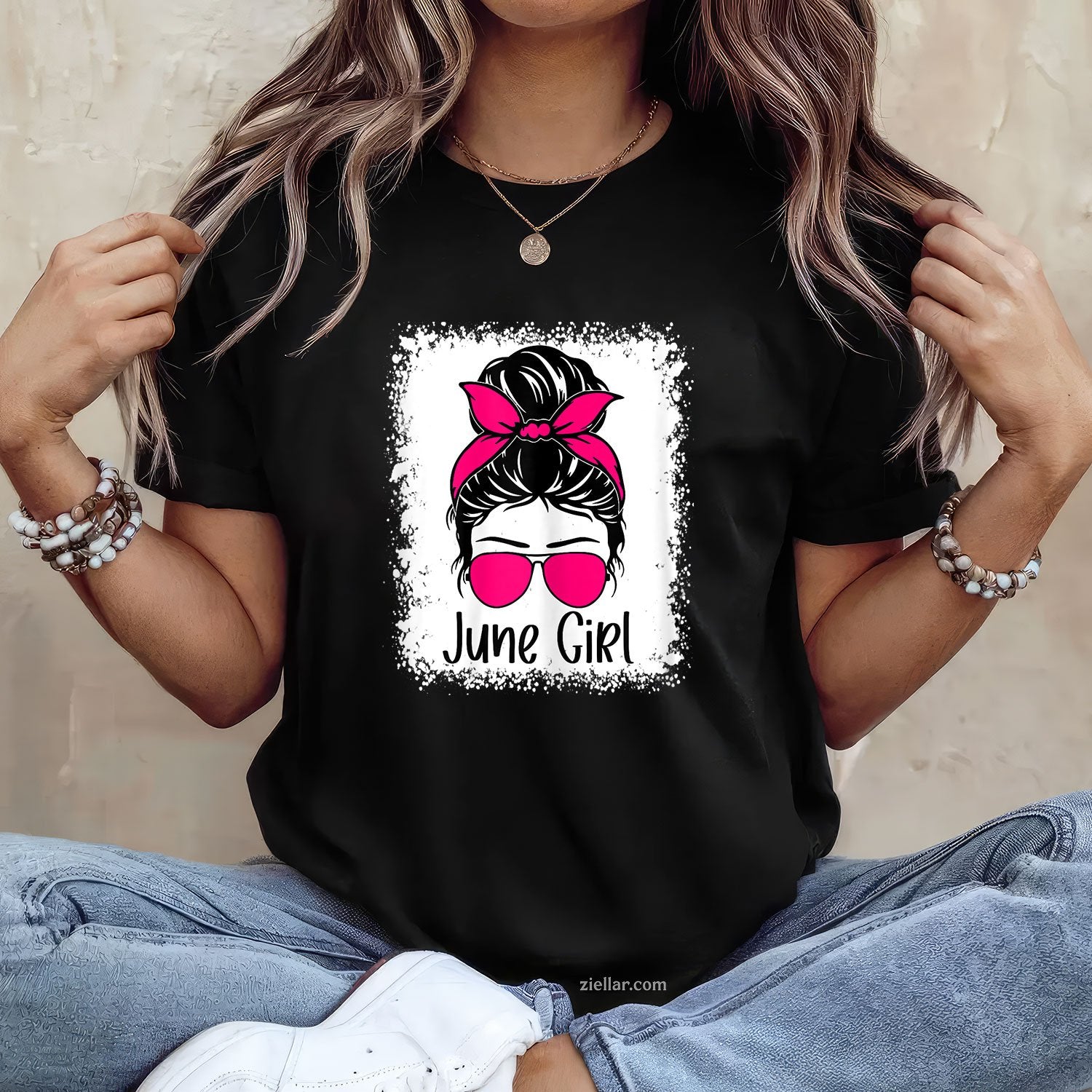 June Girl Pink Bandana