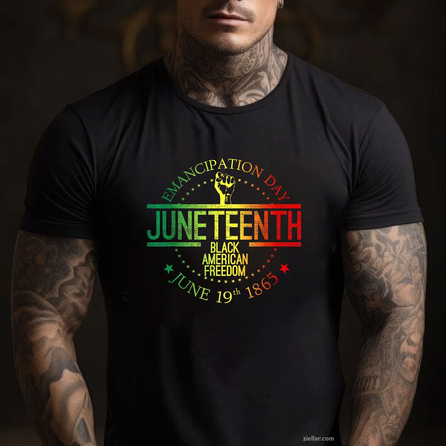 June Juneteenth American Tee History 19 African Black Freedom