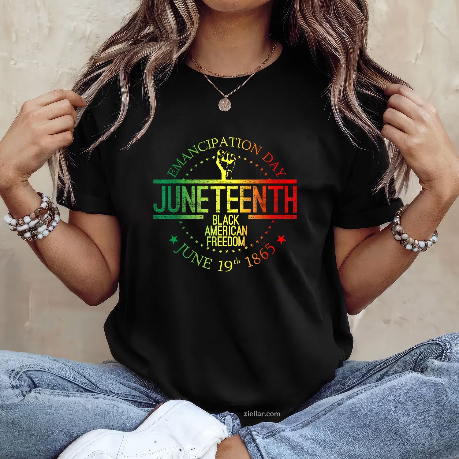 June Juneteenth American Tee History 19 African Black Freedom