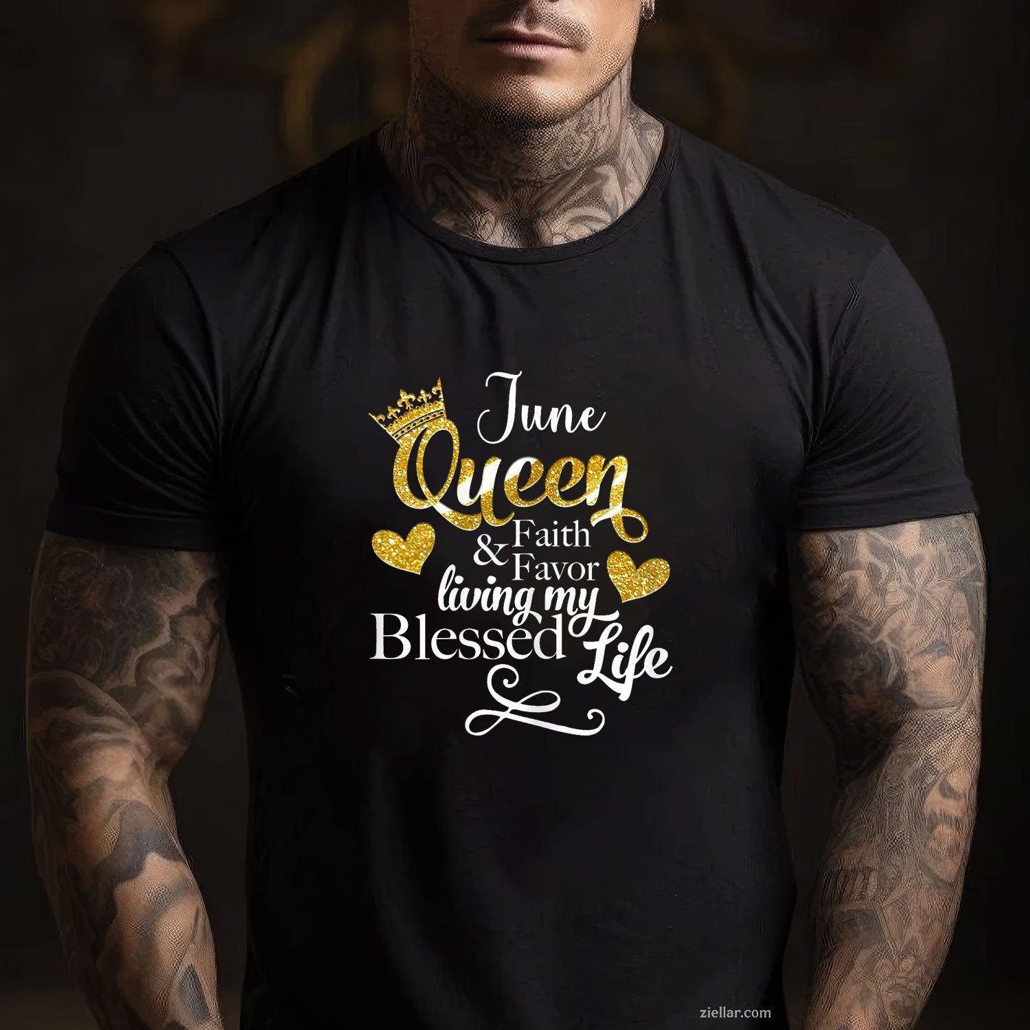 June Queen Faith Favor Living My Blessed Life Birthday