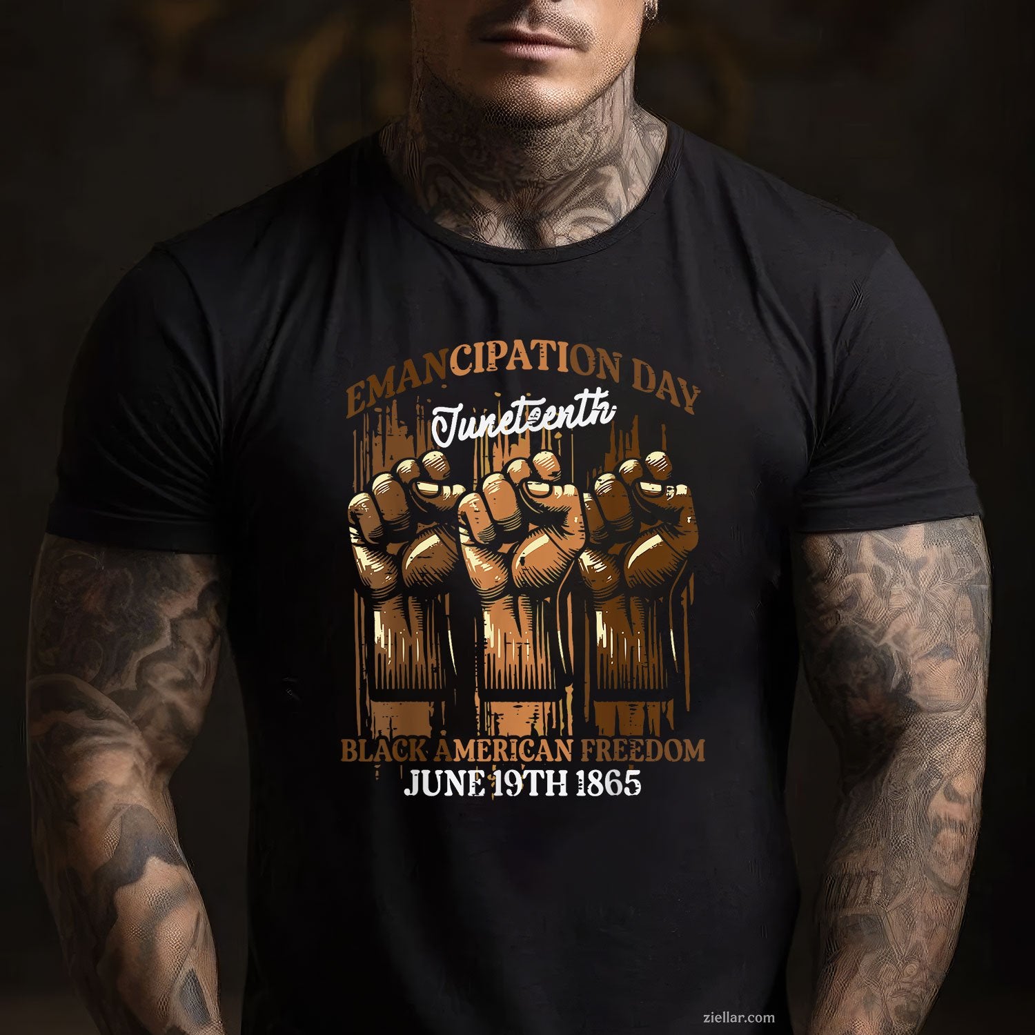 Juneteenth Emancipation Day Black African Men Women TShirt Unisex