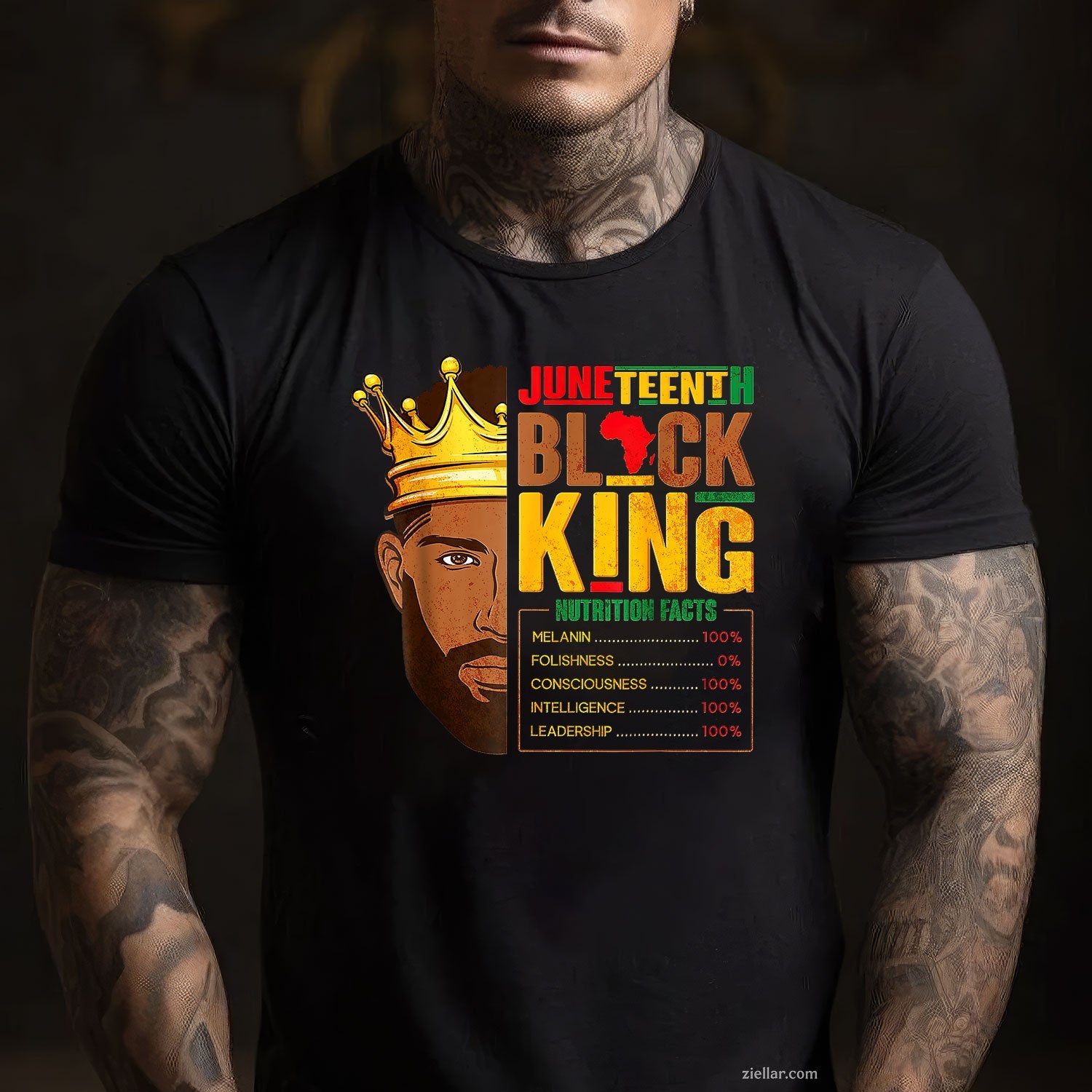 Juneteenth Black King Nutritional Facts