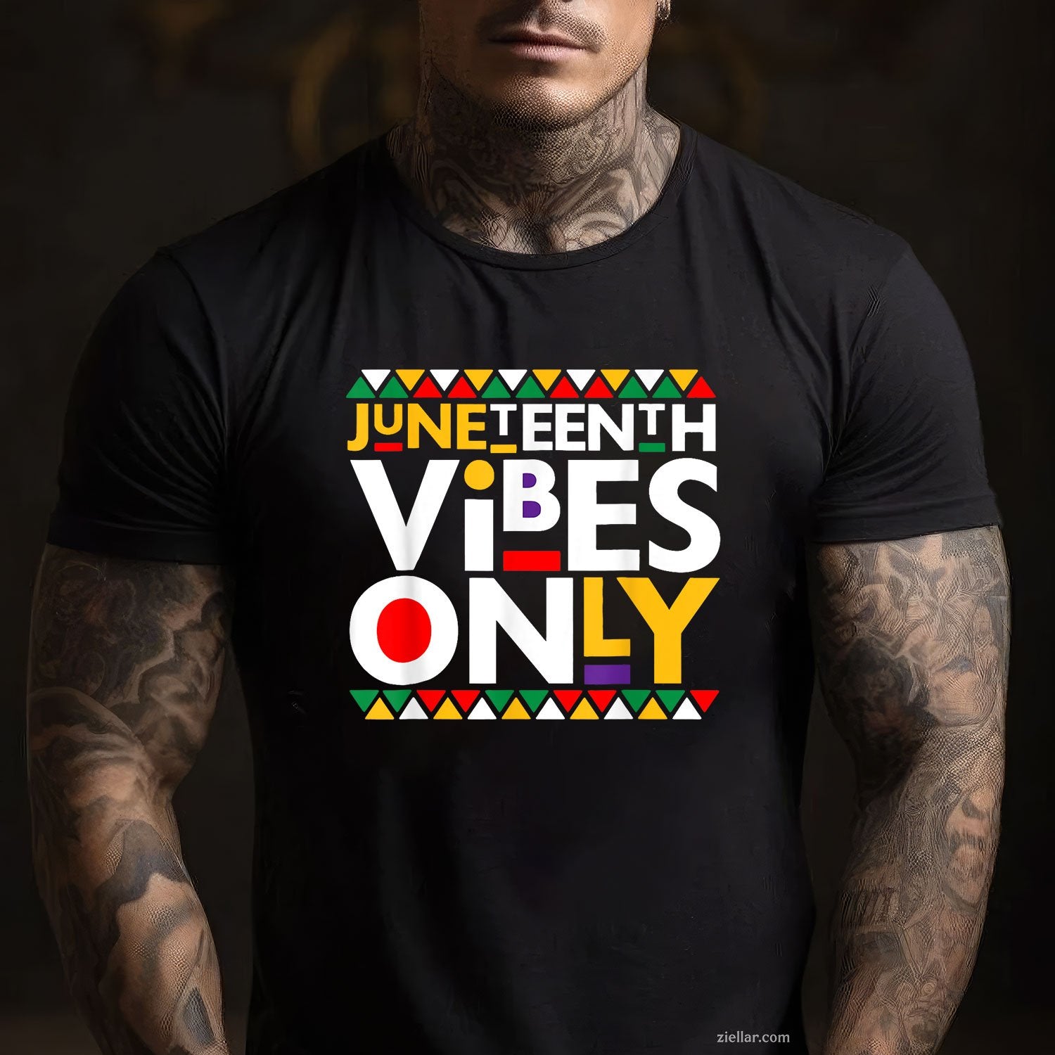 Juneteenth Vibes Only 1865 African American Men Women TShirt