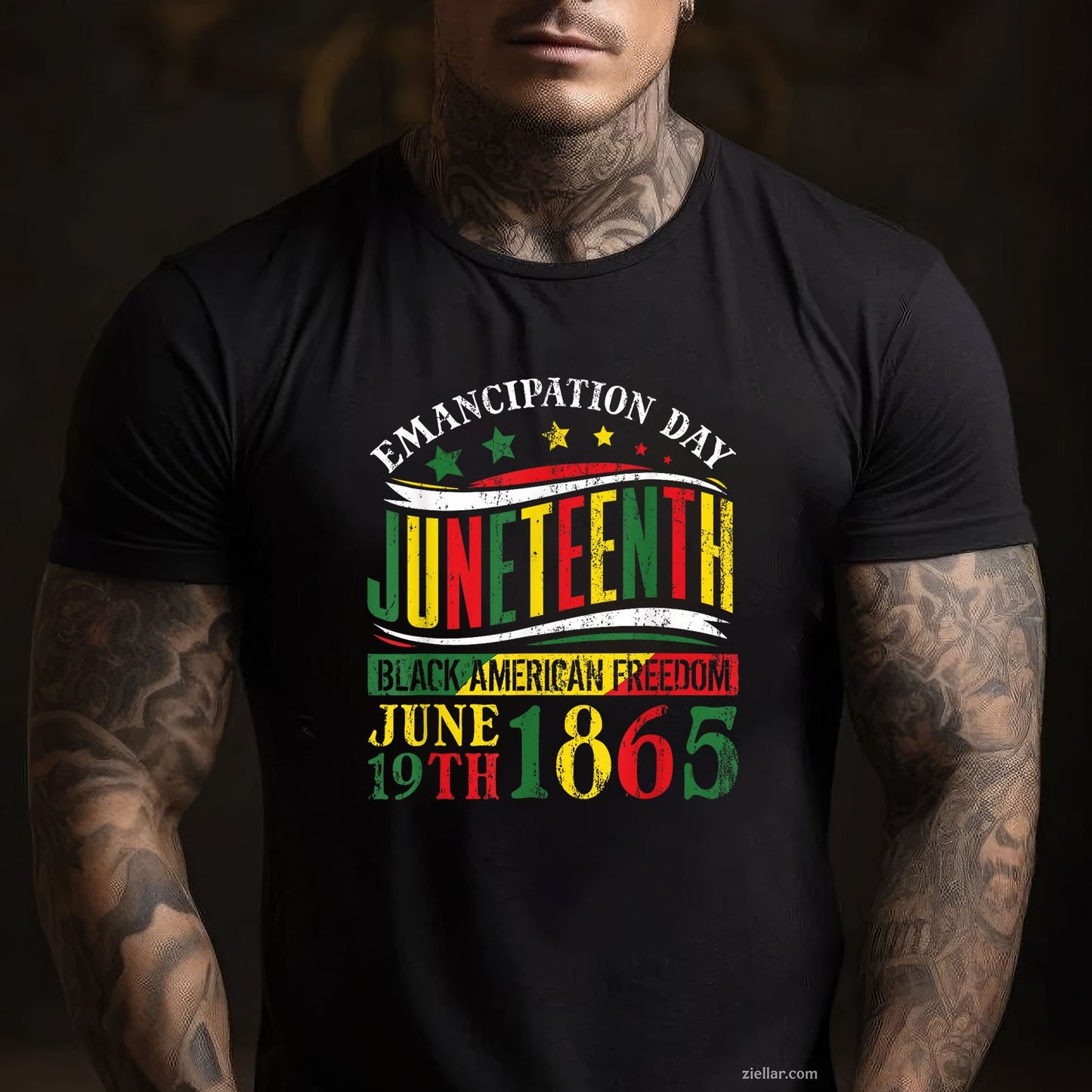 Juneteenth Black History Celebrating Freedom 1865 Tee TShirt