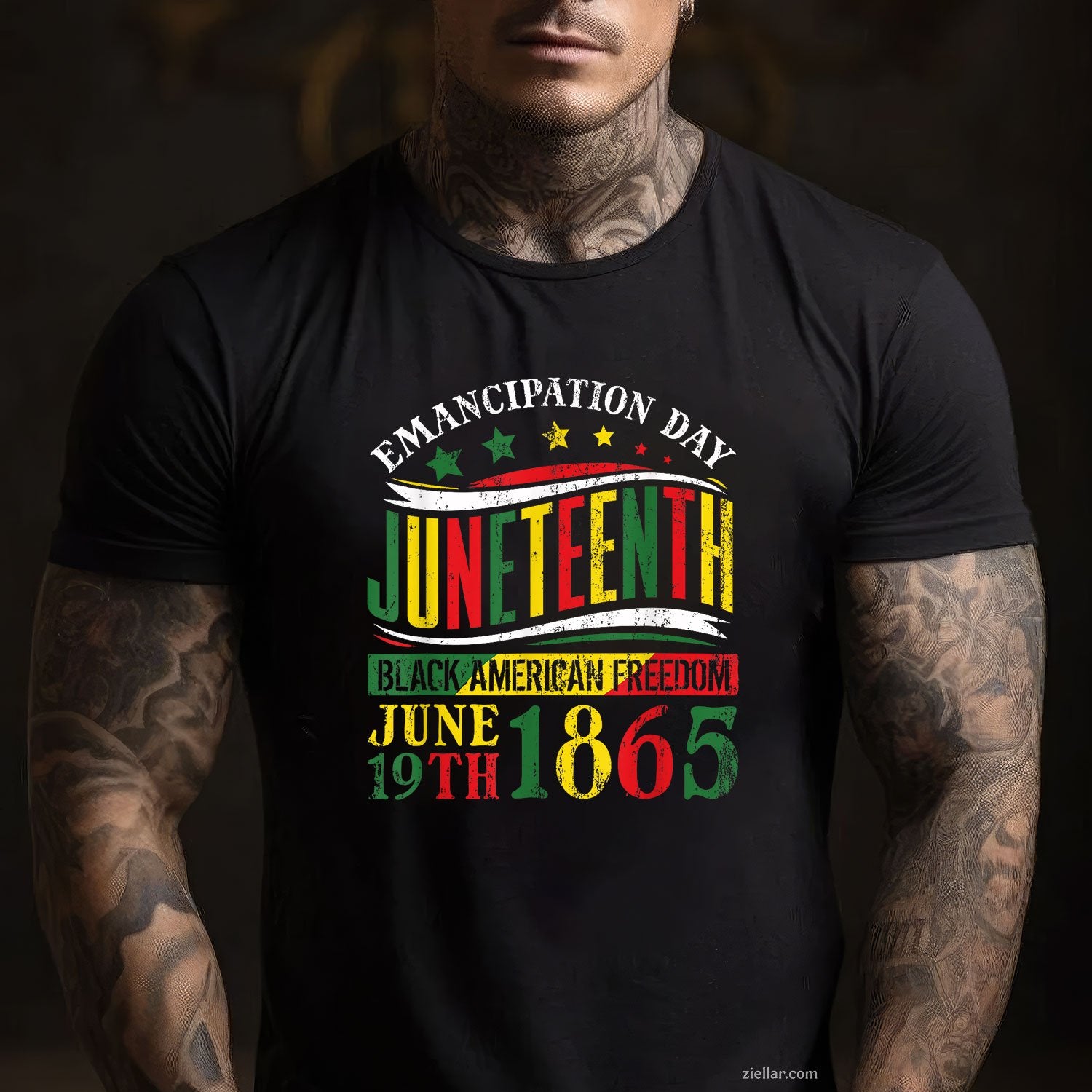 Juneteenth Black History Celebrating Freedom 1865 Tee TShirt