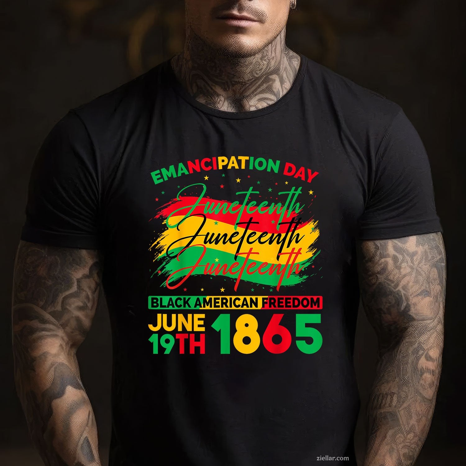 Juneteenth Black American Feedom 1865 Men Women
