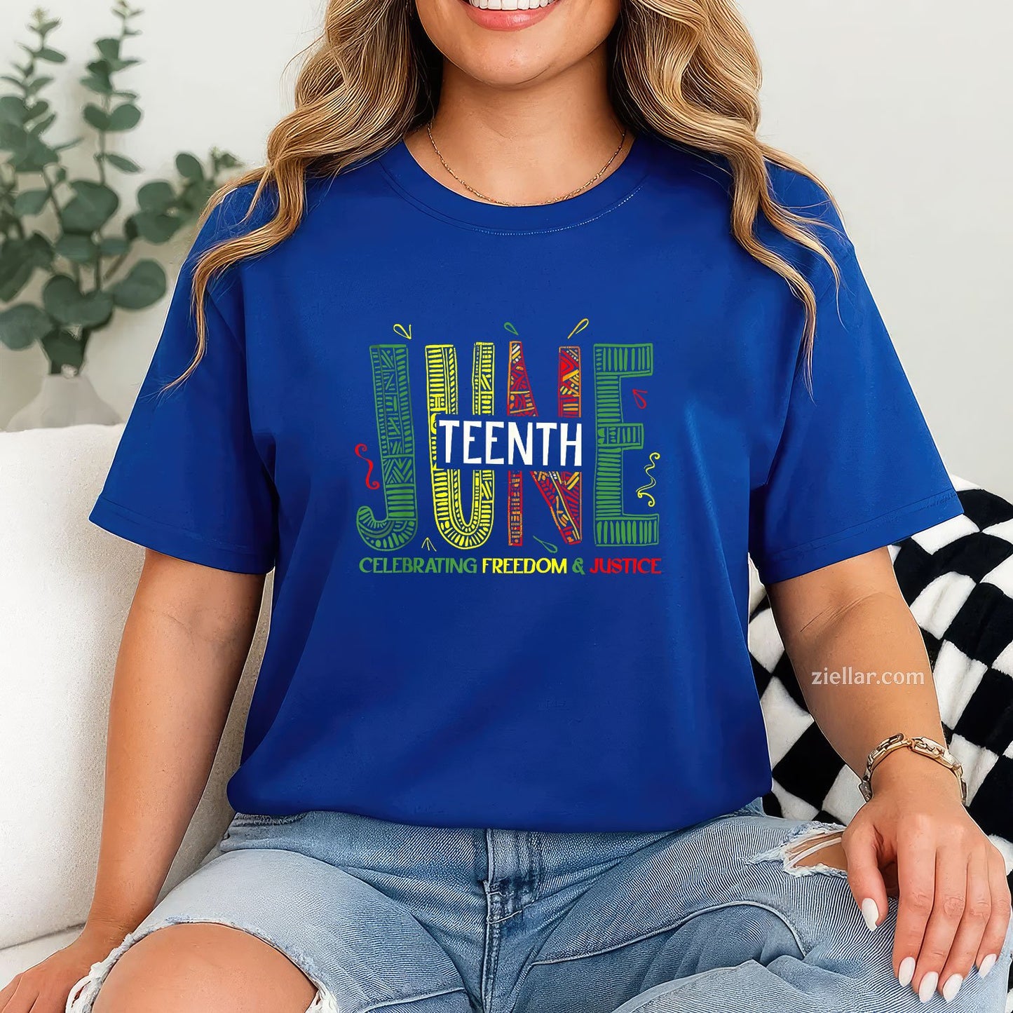 Juneteenth Black Celebrating Freedom