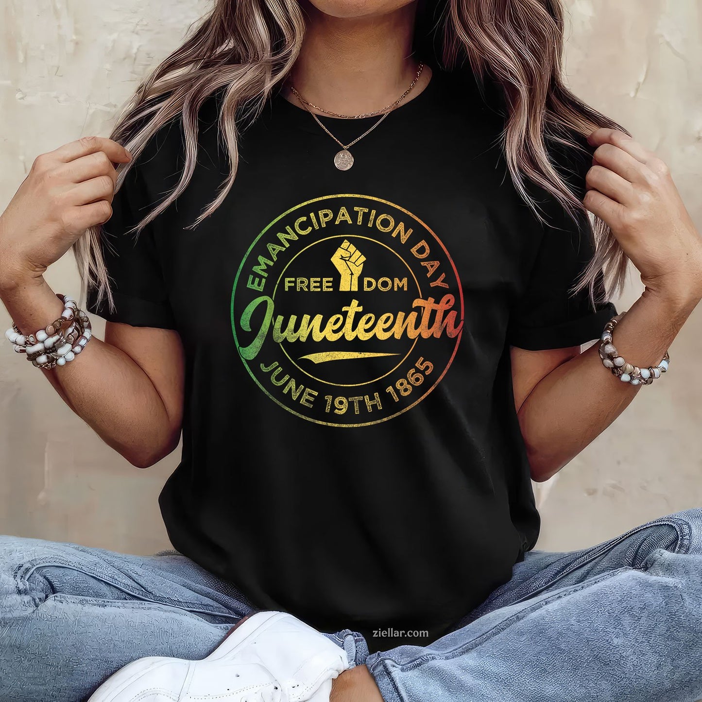 Juneteenth African American Black History June 19th 1865 Tee